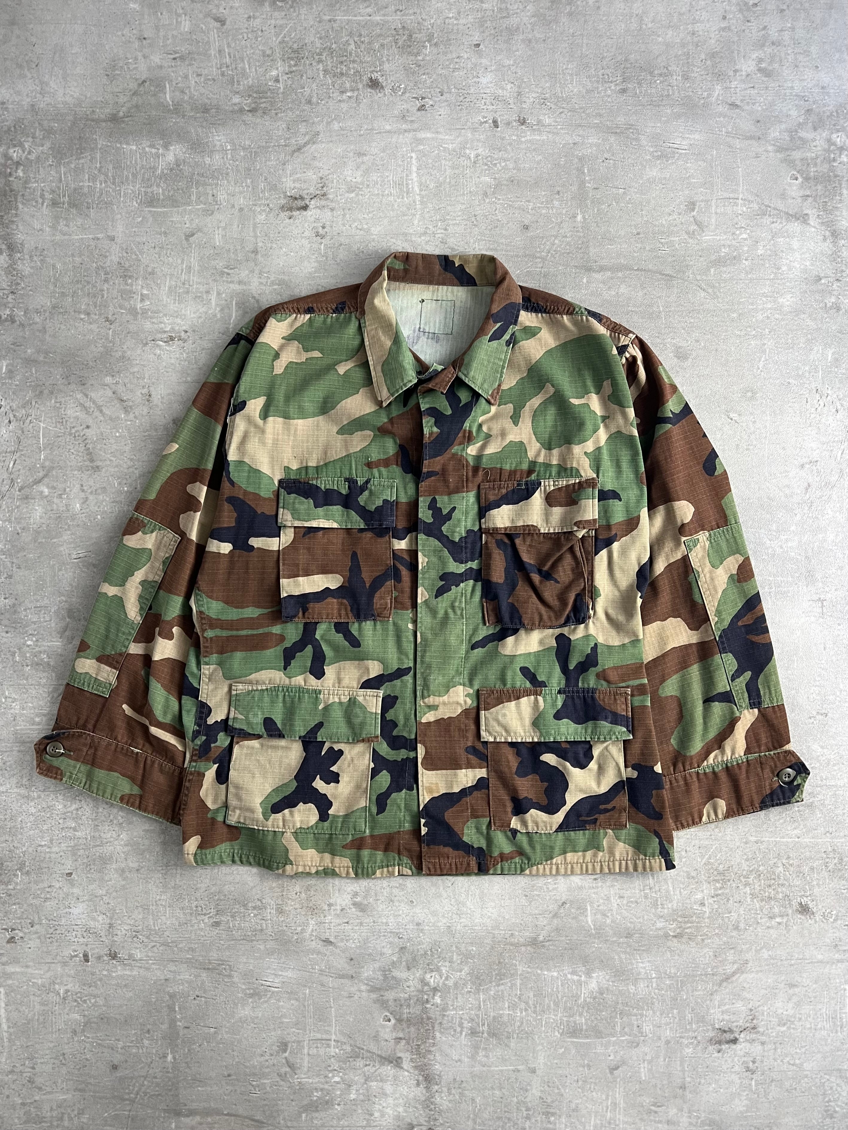FIELD JACKET BDU US ARMY WOODLAND CAMO - M/L