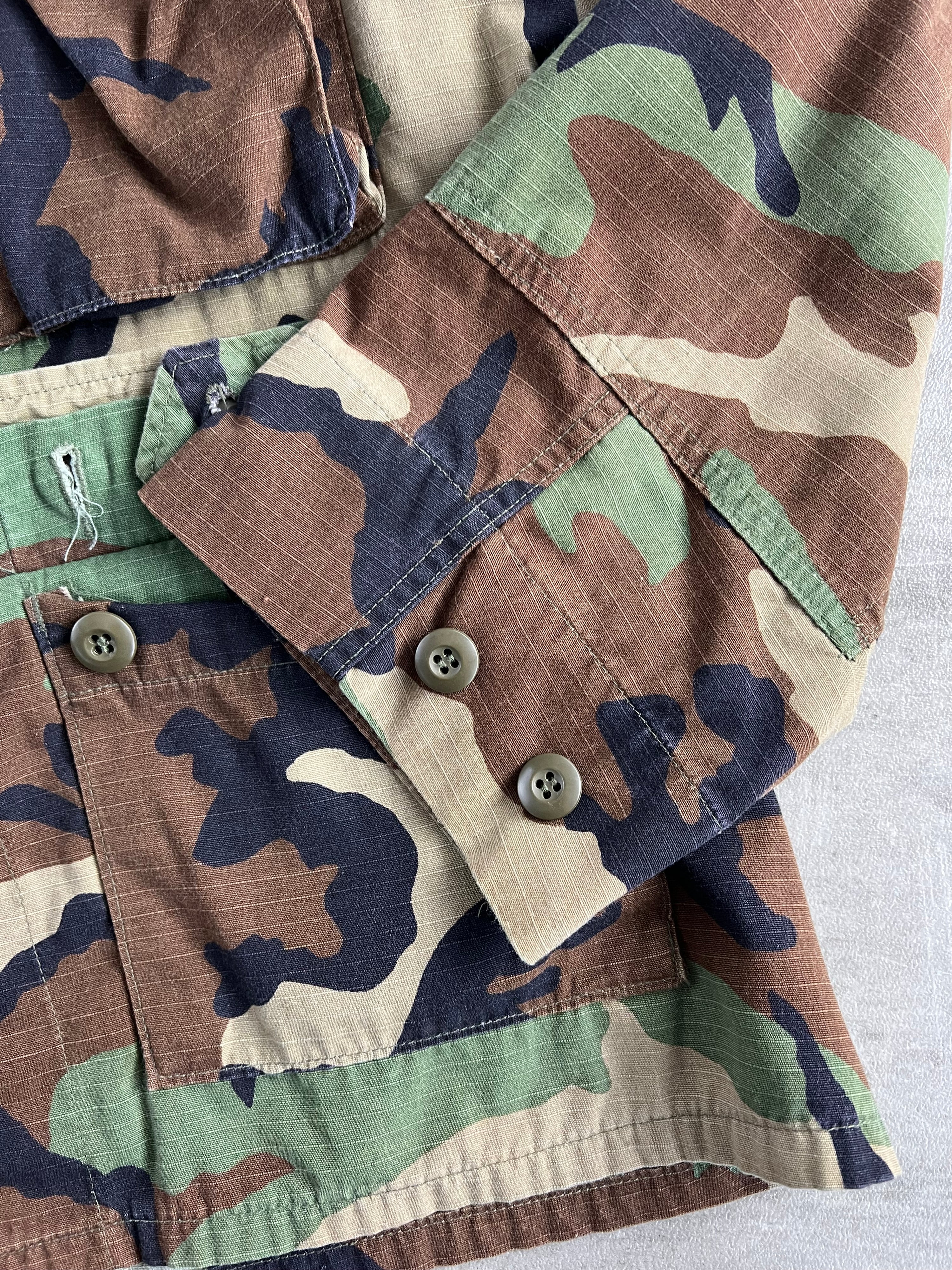 FIELD JACKET BDU US ARMY WOODLAND CAMO - M/L