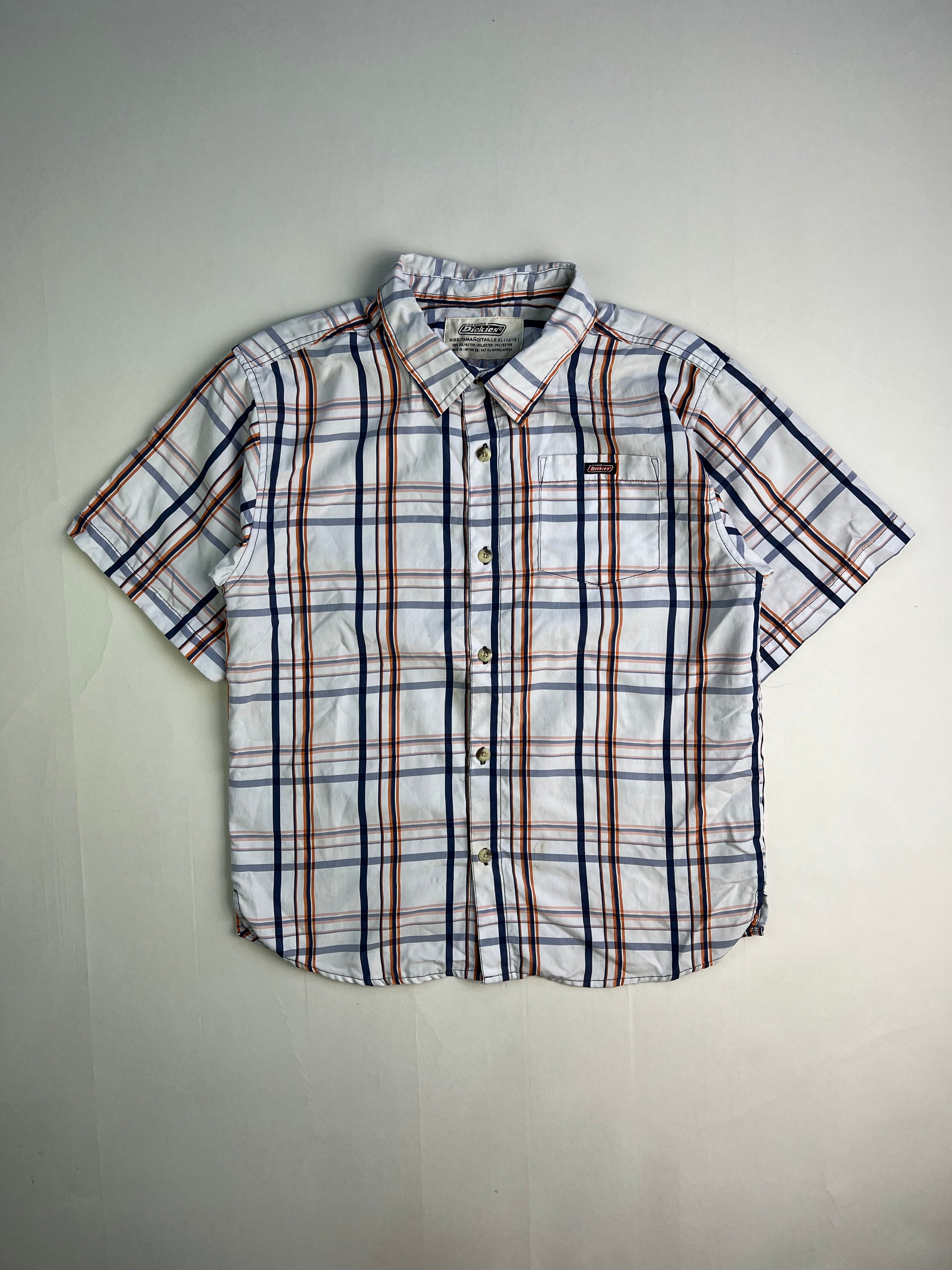 VINTAGE DICKIES CHECKERED WORK SHIRT - XL