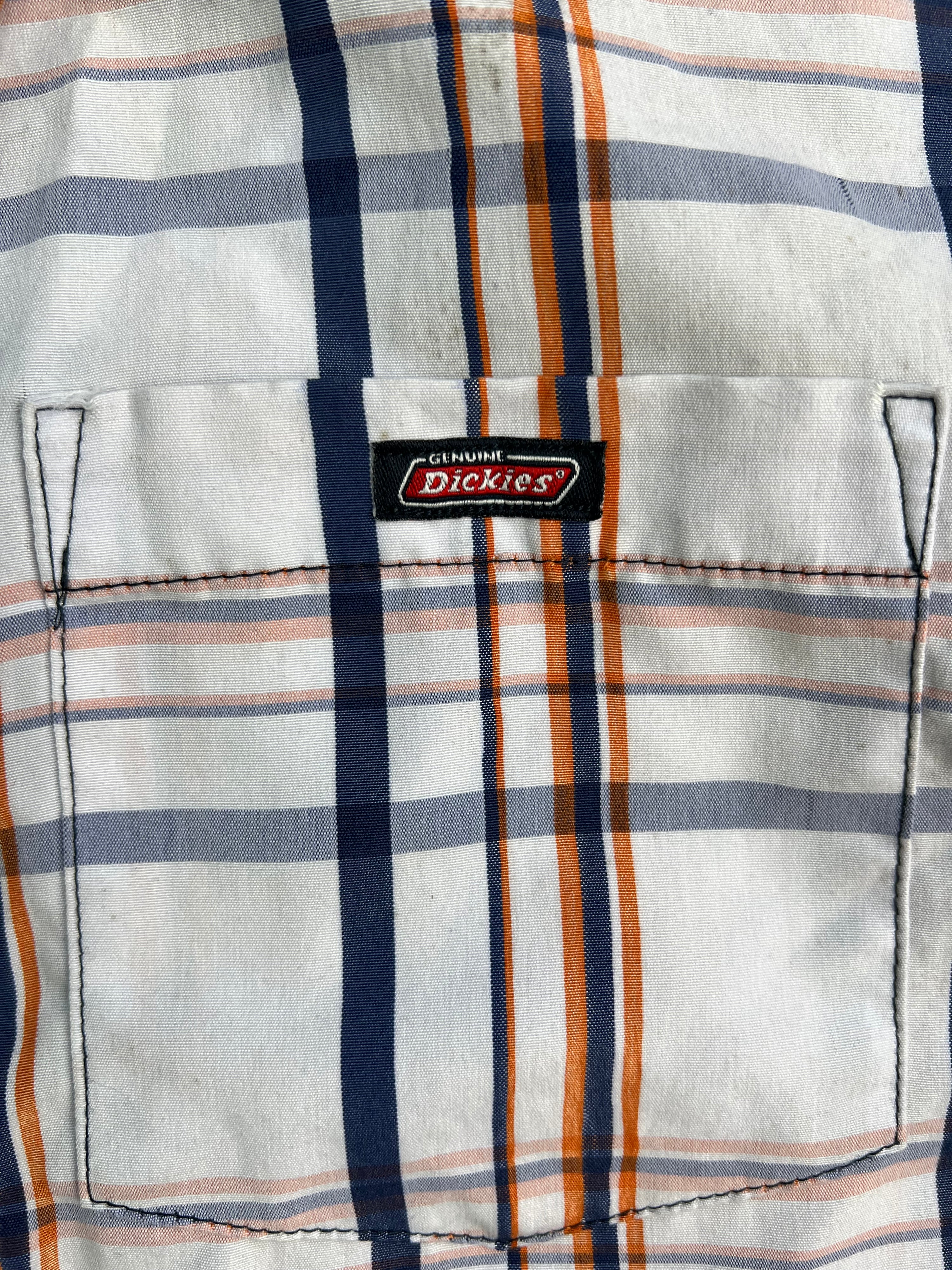 VINTAGE DICKIES CHECKERED WORK SHIRT - XL