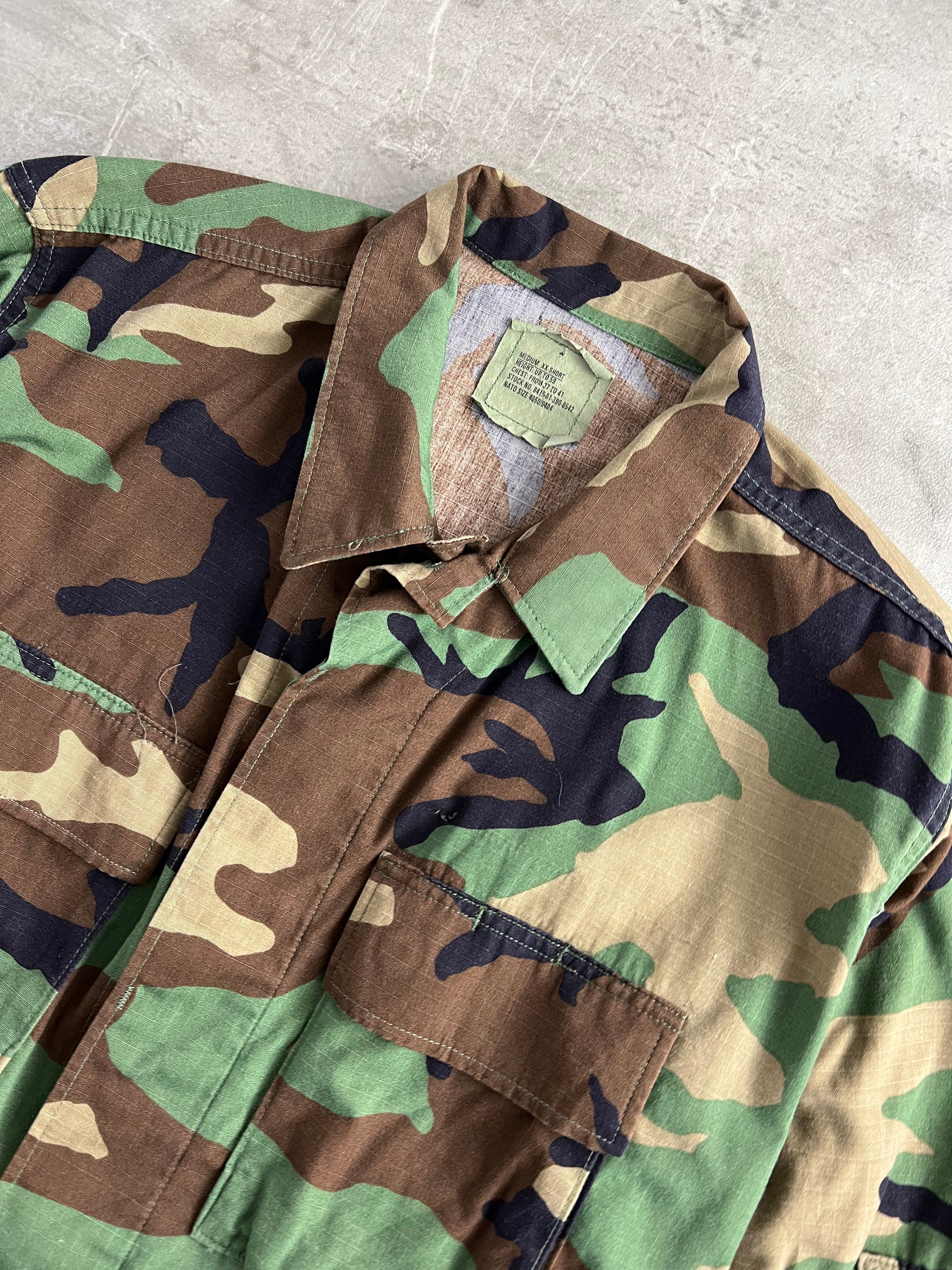 FIELD JACKET BDU US ARMY WOODLAND CAMO  - M