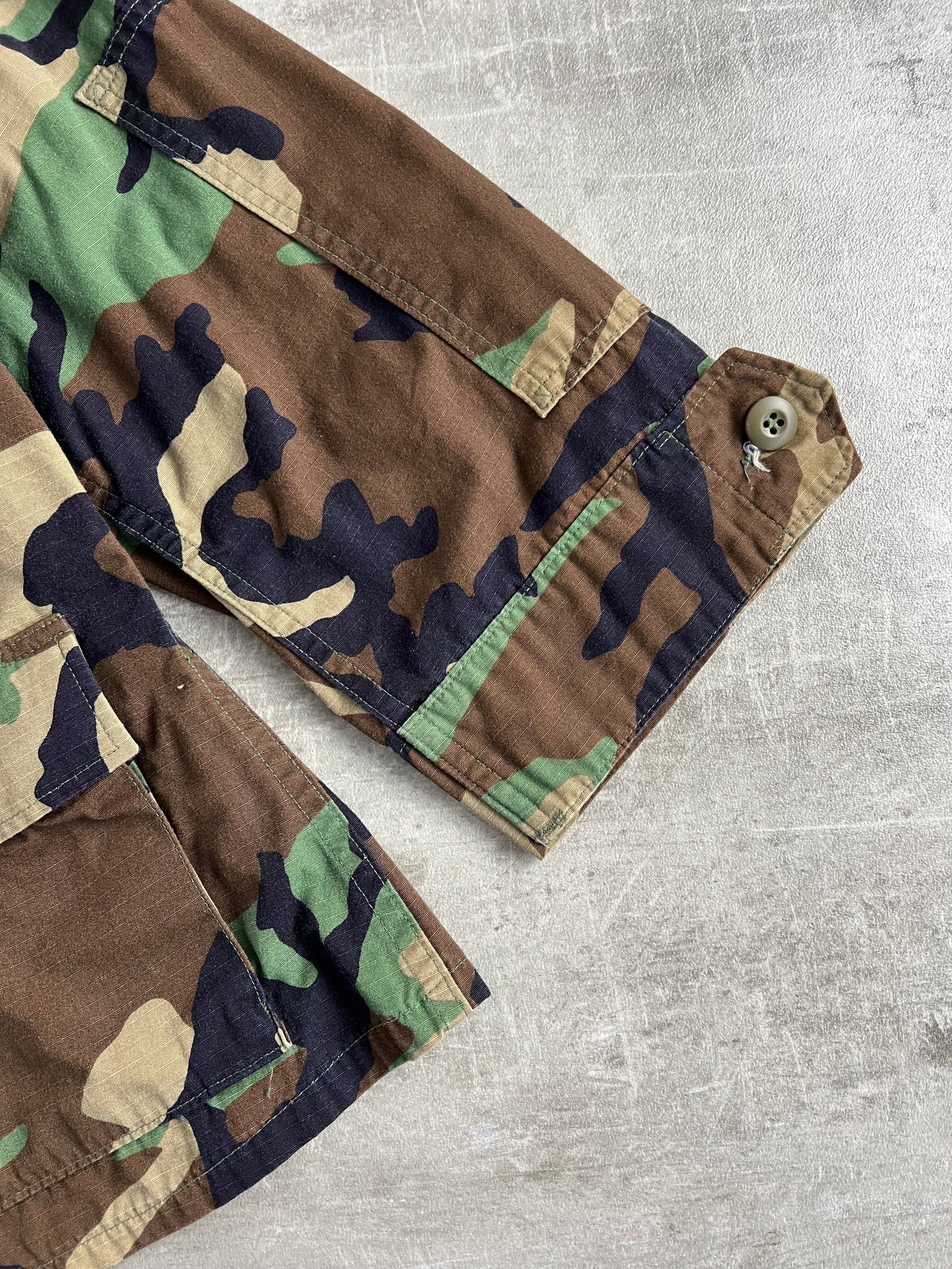 FIELD JACKET BDU US ARMY WOODLAND CAMO  - M