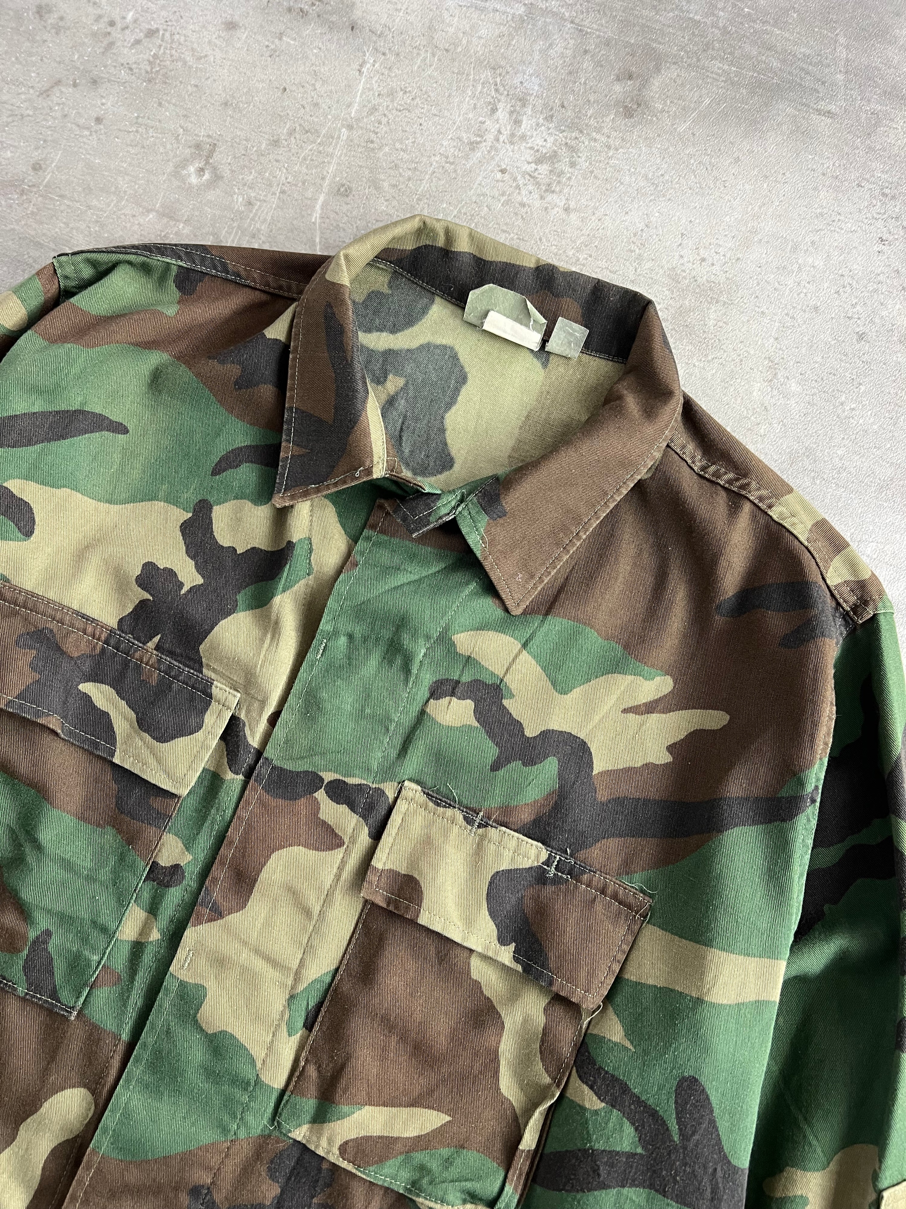FIELD JACKET BDU US ARMY WOODLAND CAMO  - L