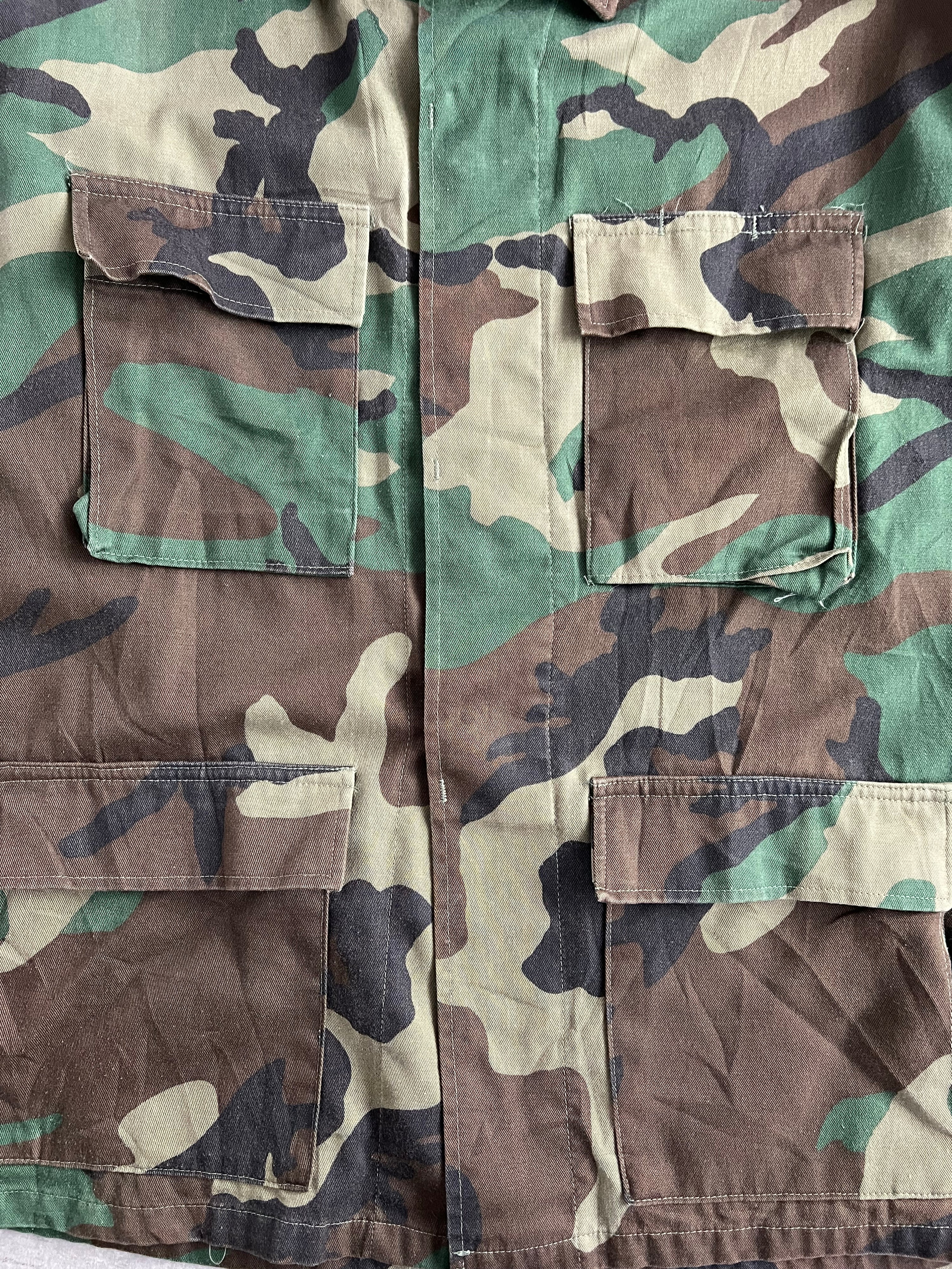 FIELD JACKET BDU US ARMY WOODLAND CAMO  - L