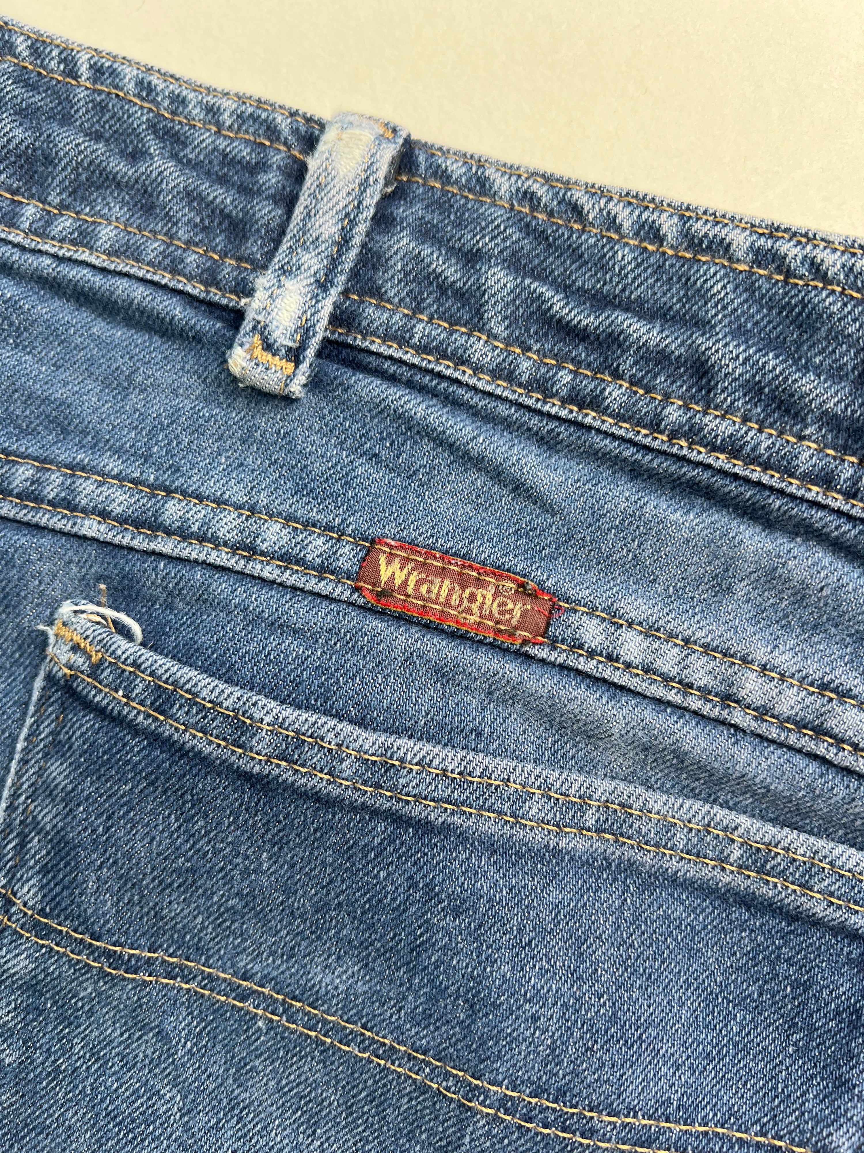 WRANGLER VINTAGE DENIM SHORTS -  XXL/XXXL