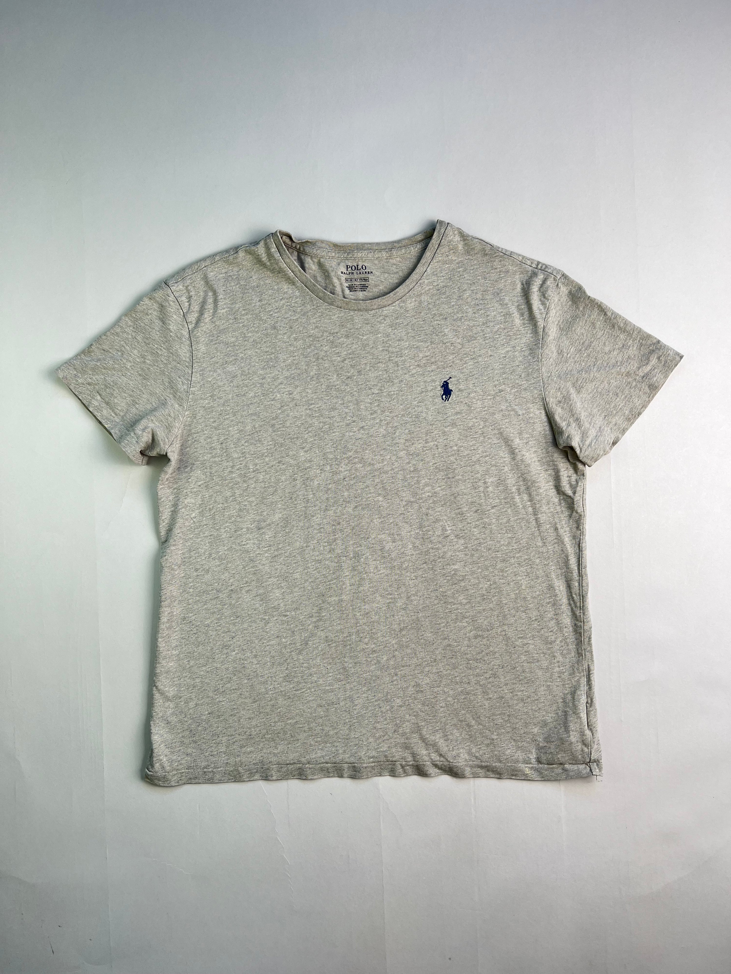 RALPH LAUREN T-SHIRT GREY - M