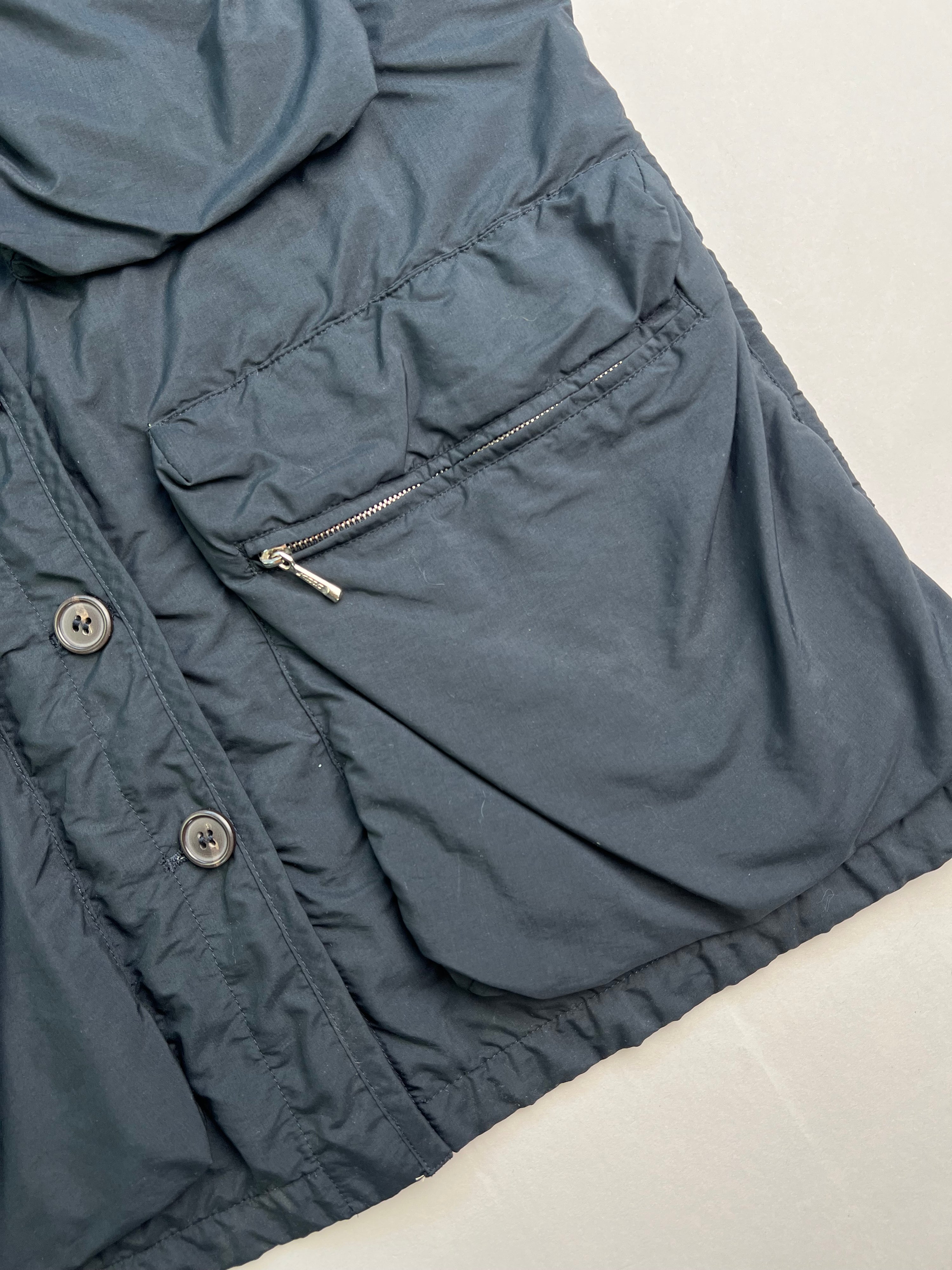 VINTAGE VEST BLUE MADE IN ITALY - S/M