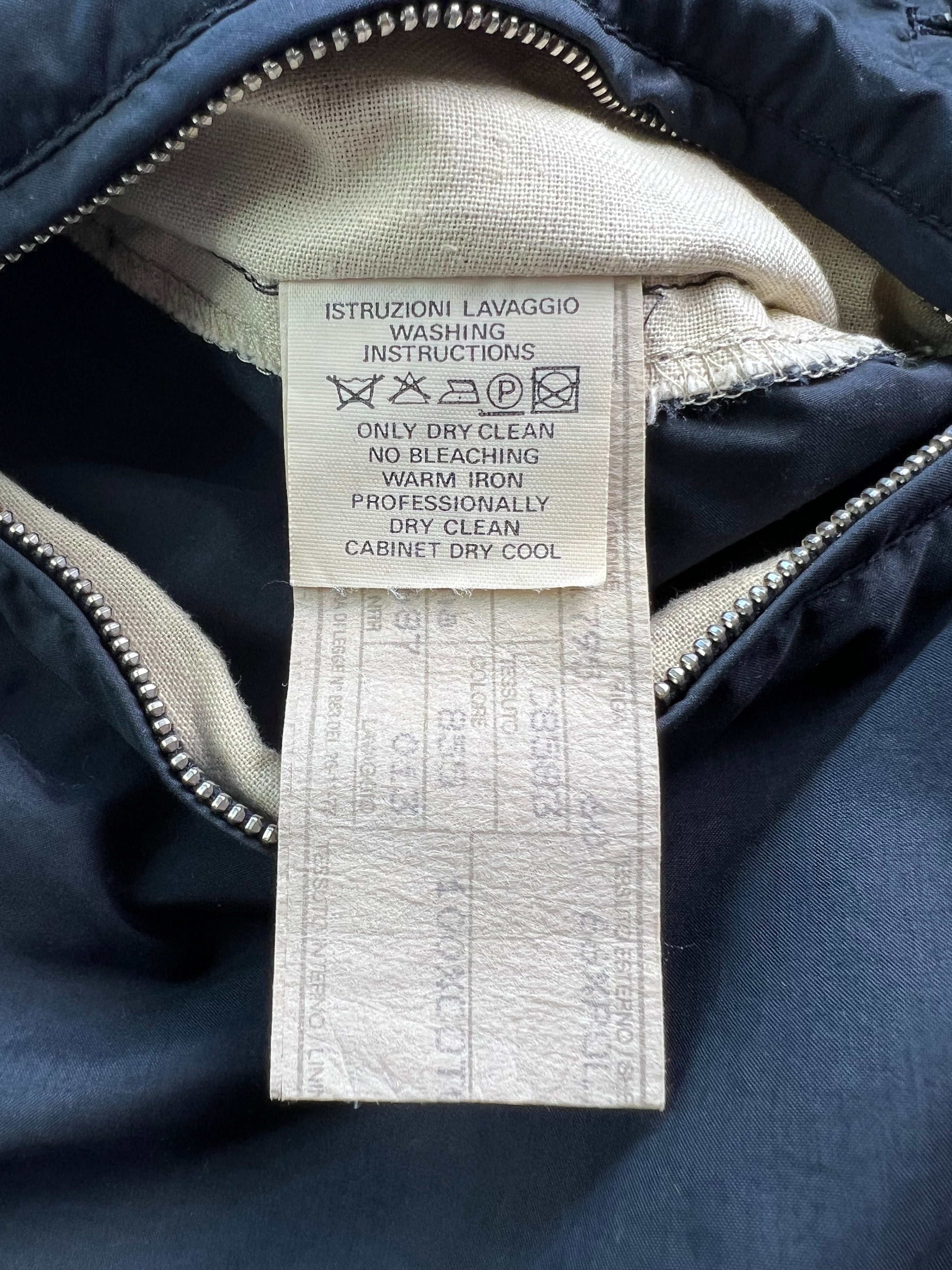 VINTAGE VEST BLUE MADE IN ITALY - S/M