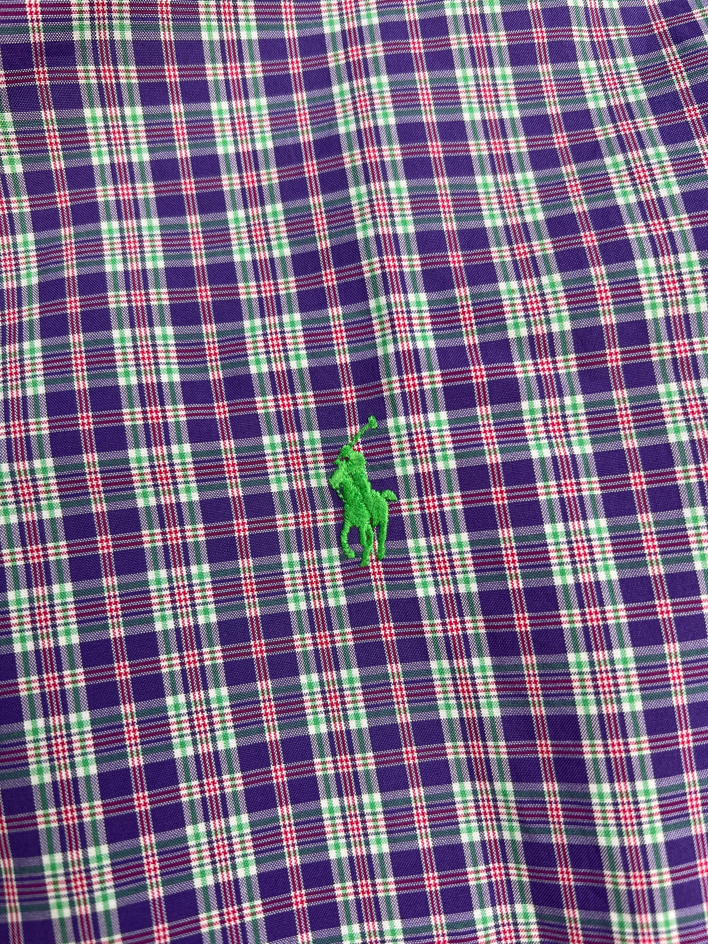 RALPH LAUREN SHIRT CHECKERED MULTICOLOR - M