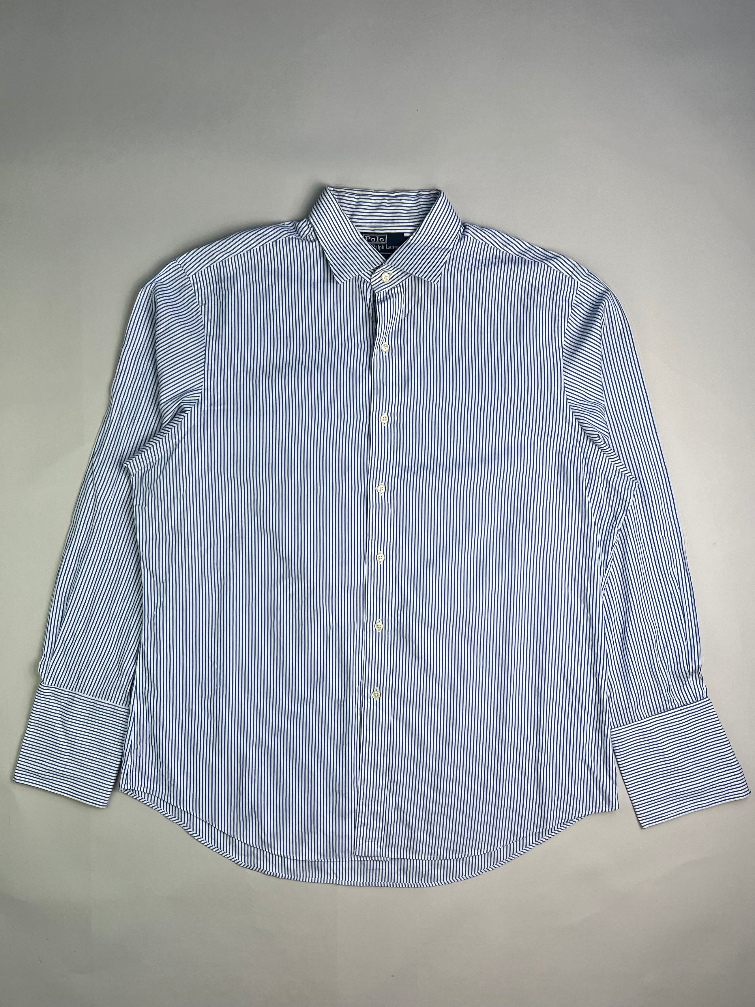 RALPH LAUREN STRIPED COTTON SHIRT - XL