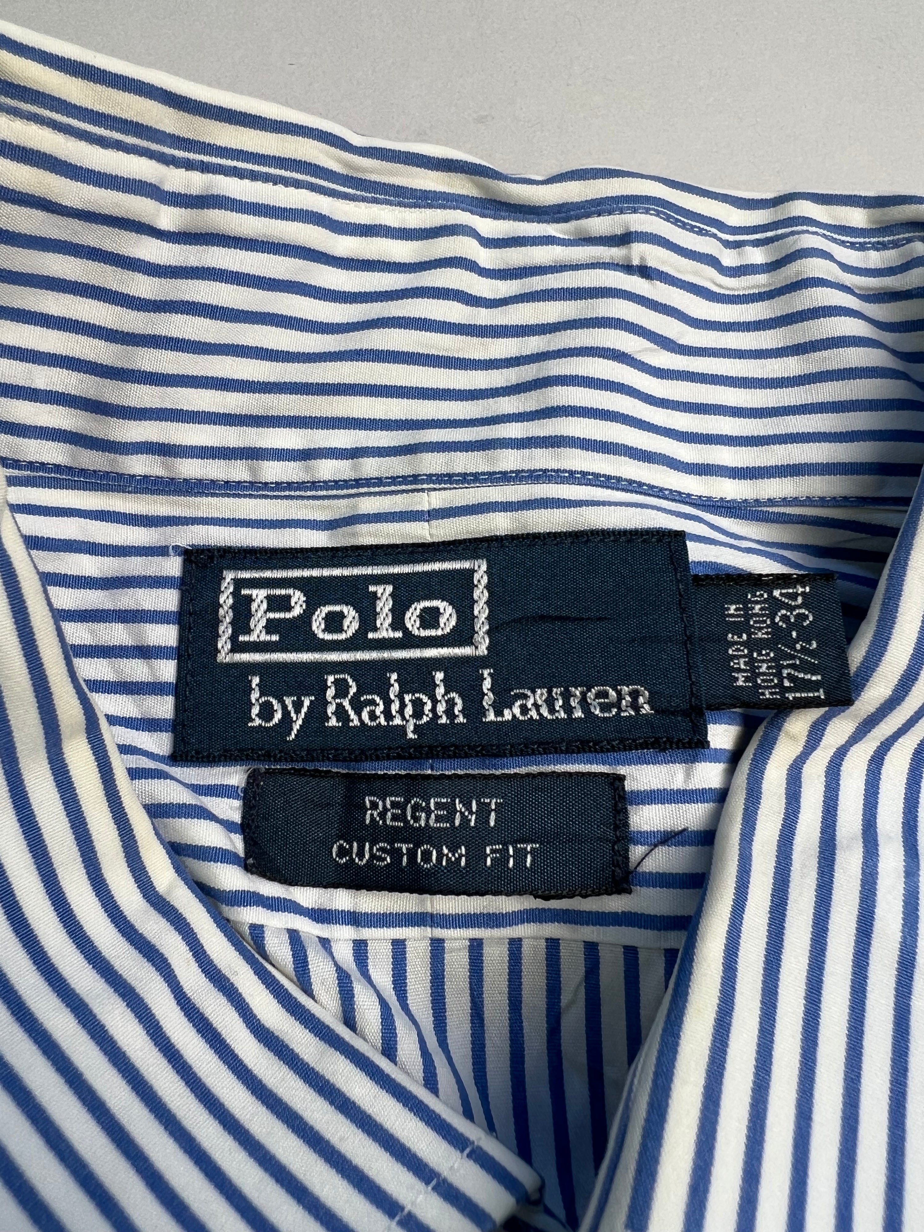 RALPH LAUREN STRIPED COTTON SHIRT - XL