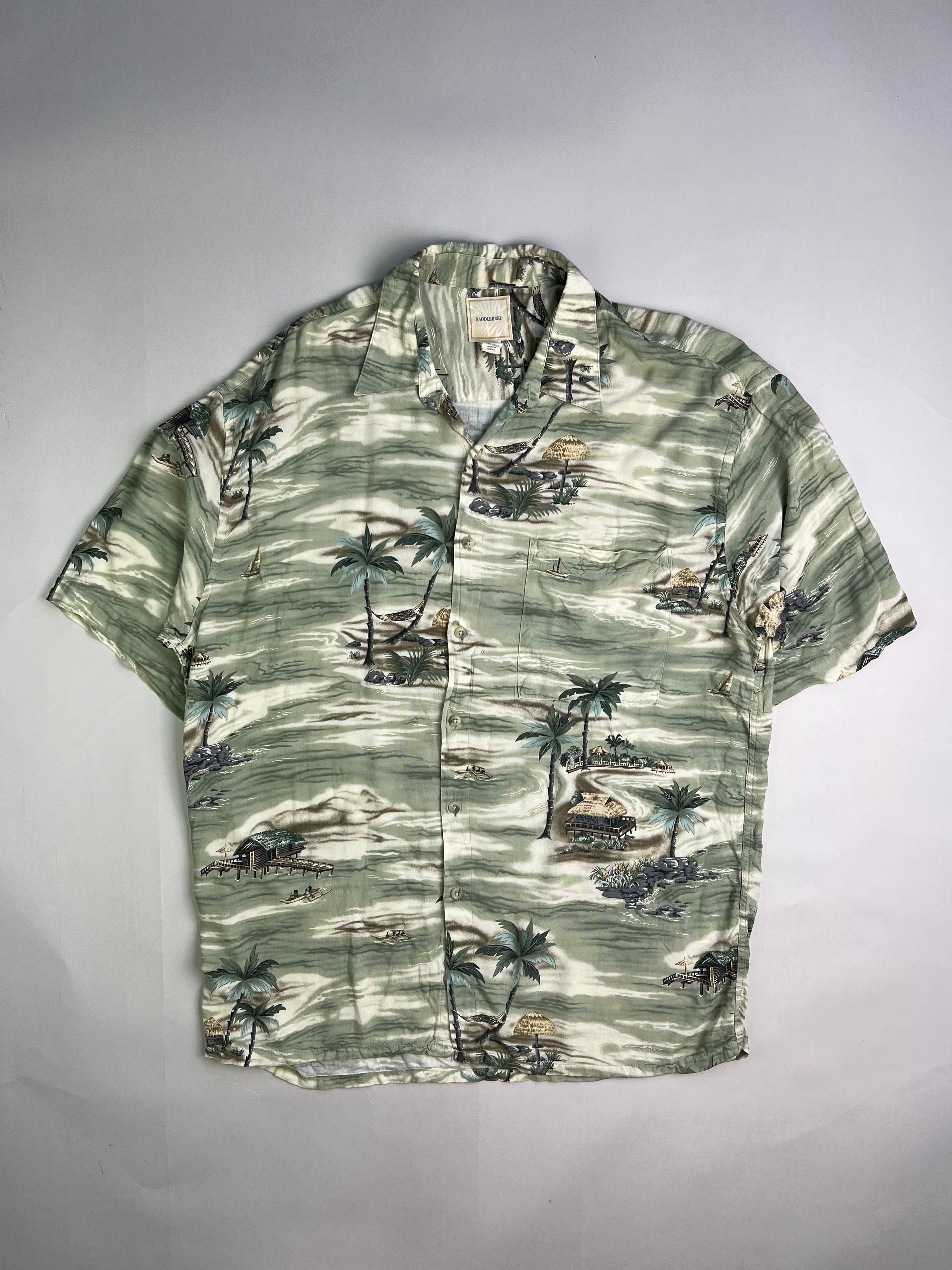 VINTAGE HAWAIIAN SHIRT MULTICOLOR - L