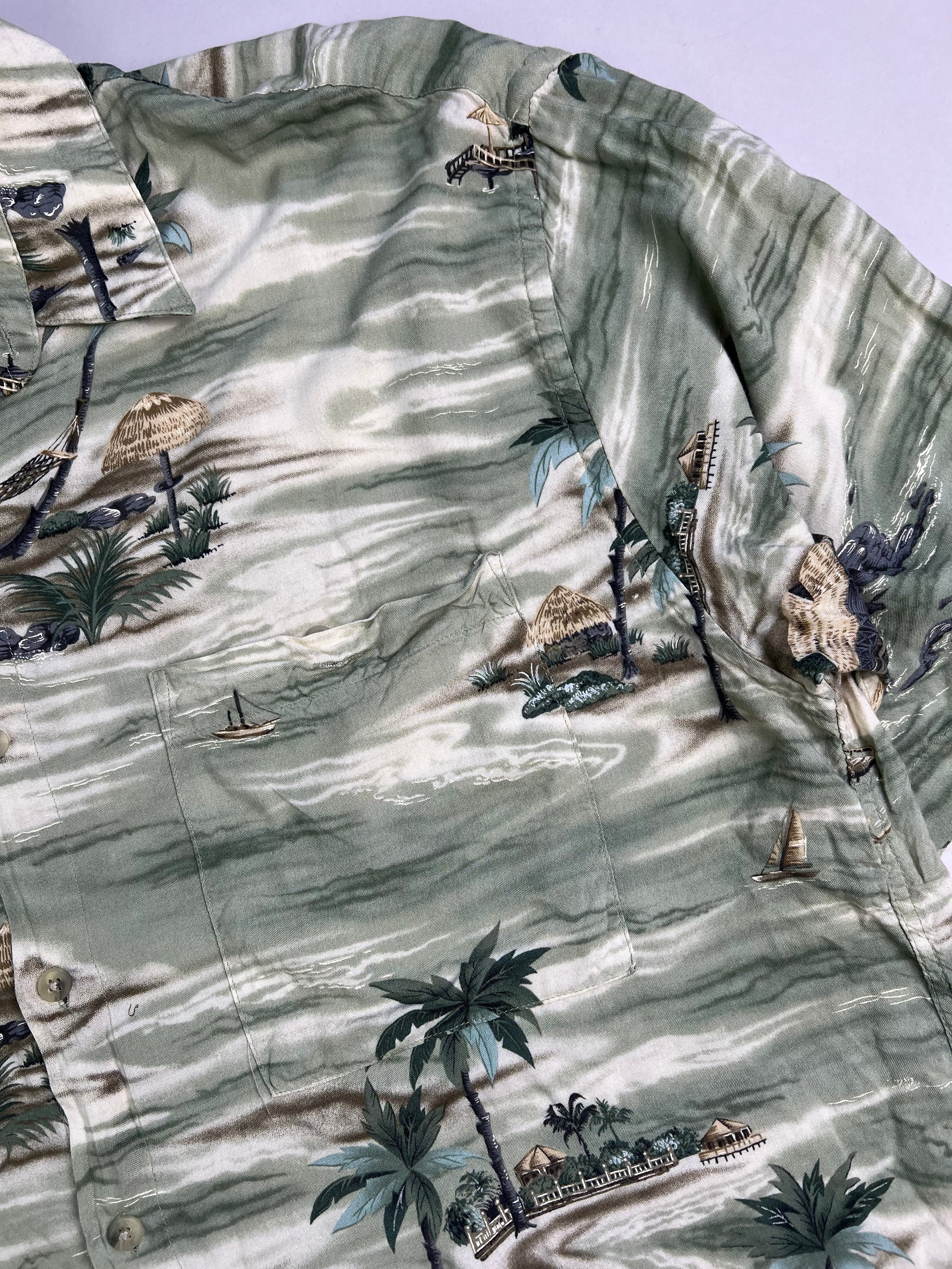 VINTAGE HAWAIIAN SHIRT MULTICOLOR - L