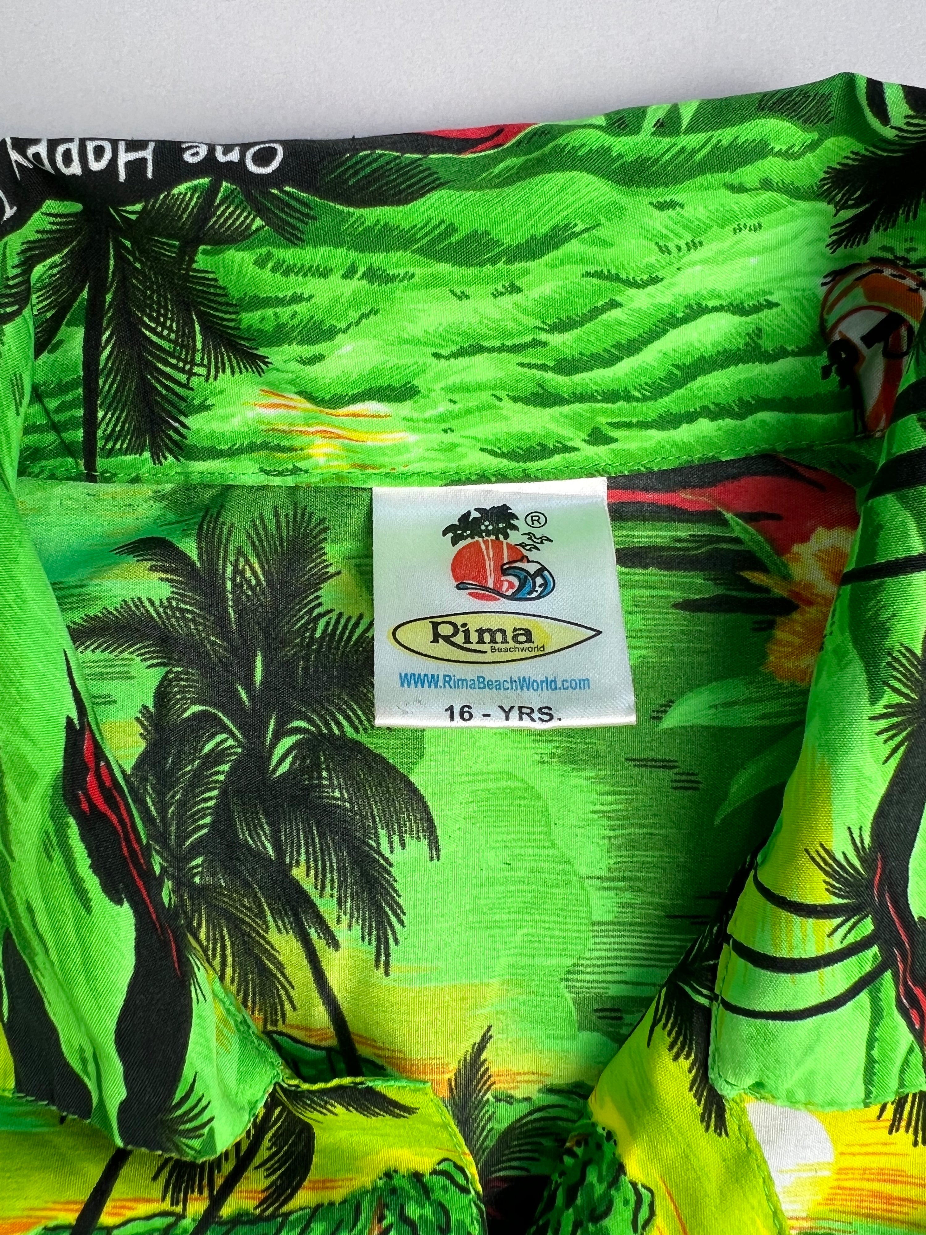 VINTAGE HAWAIIAN SHIRT MULTICOLOR - S