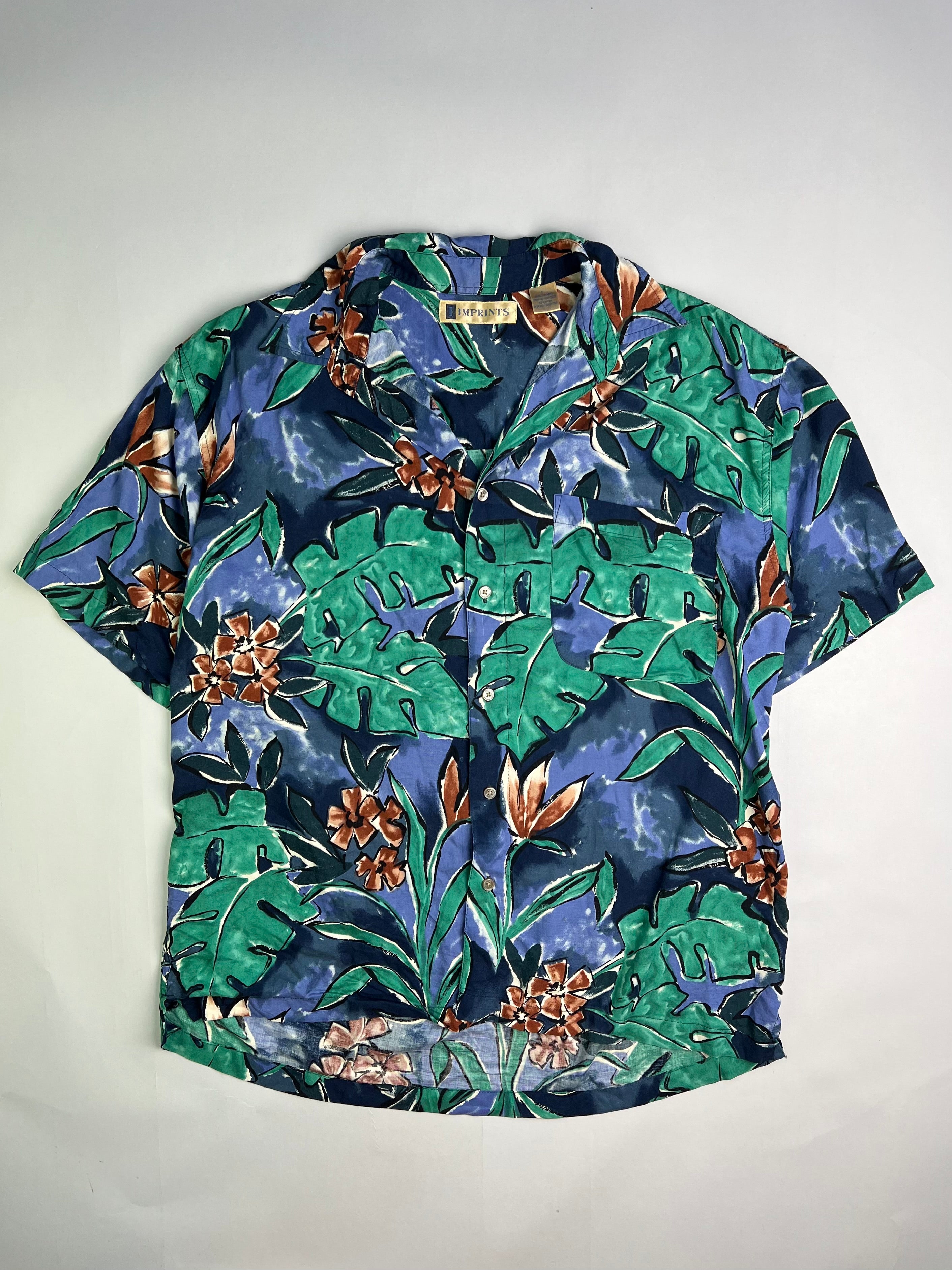 VINTAGE HAWAIIAN SHIRT MULTICOLOR - L