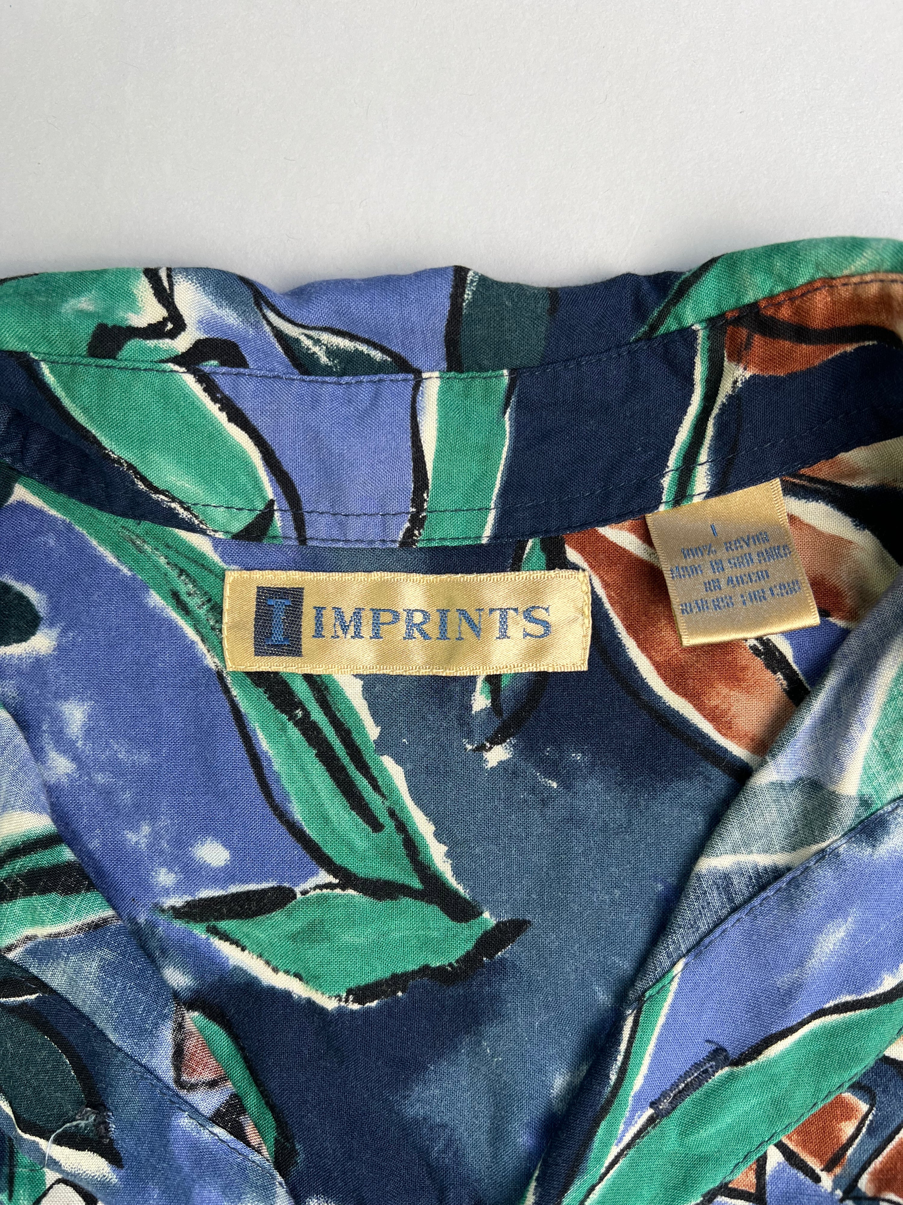 VINTAGE HAWAIIAN SHIRT MULTICOLOR - L