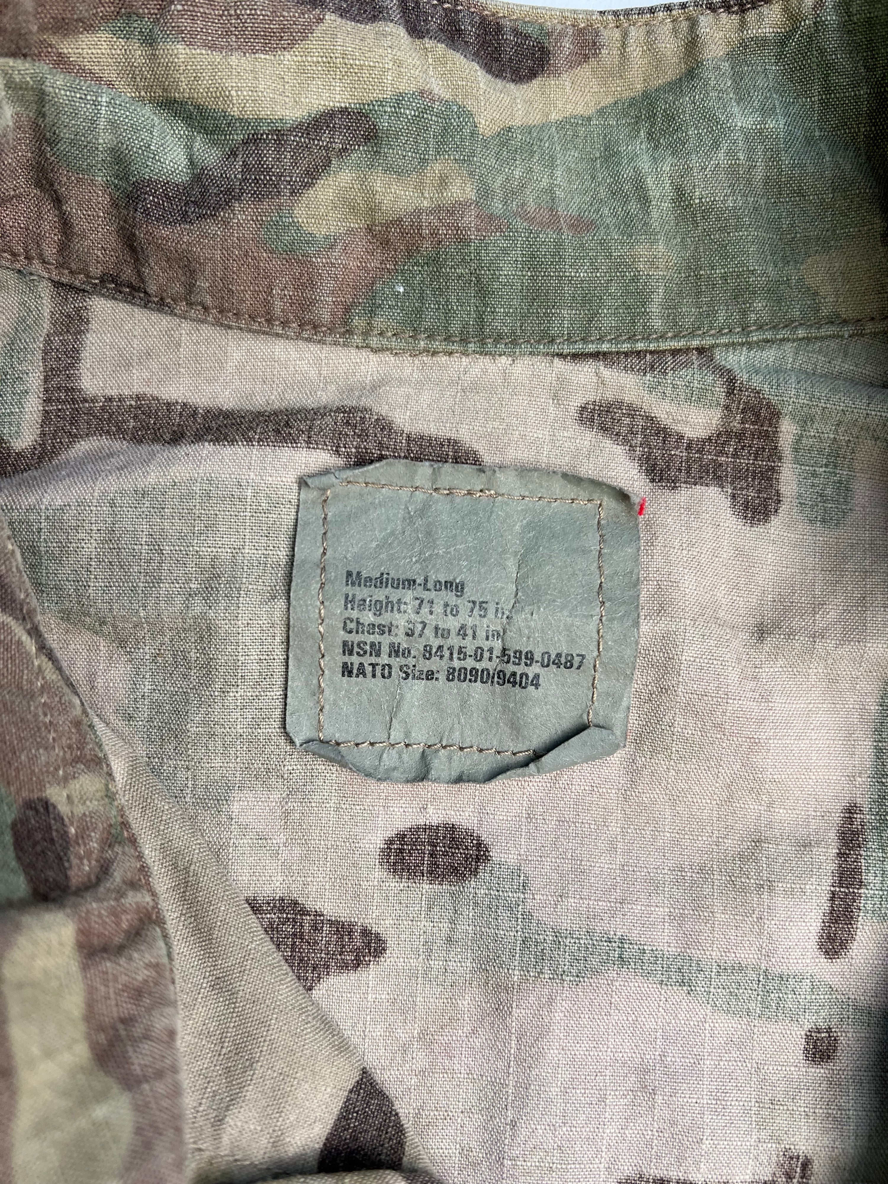 US ARMY MULTICAM CAMO JACKET - M