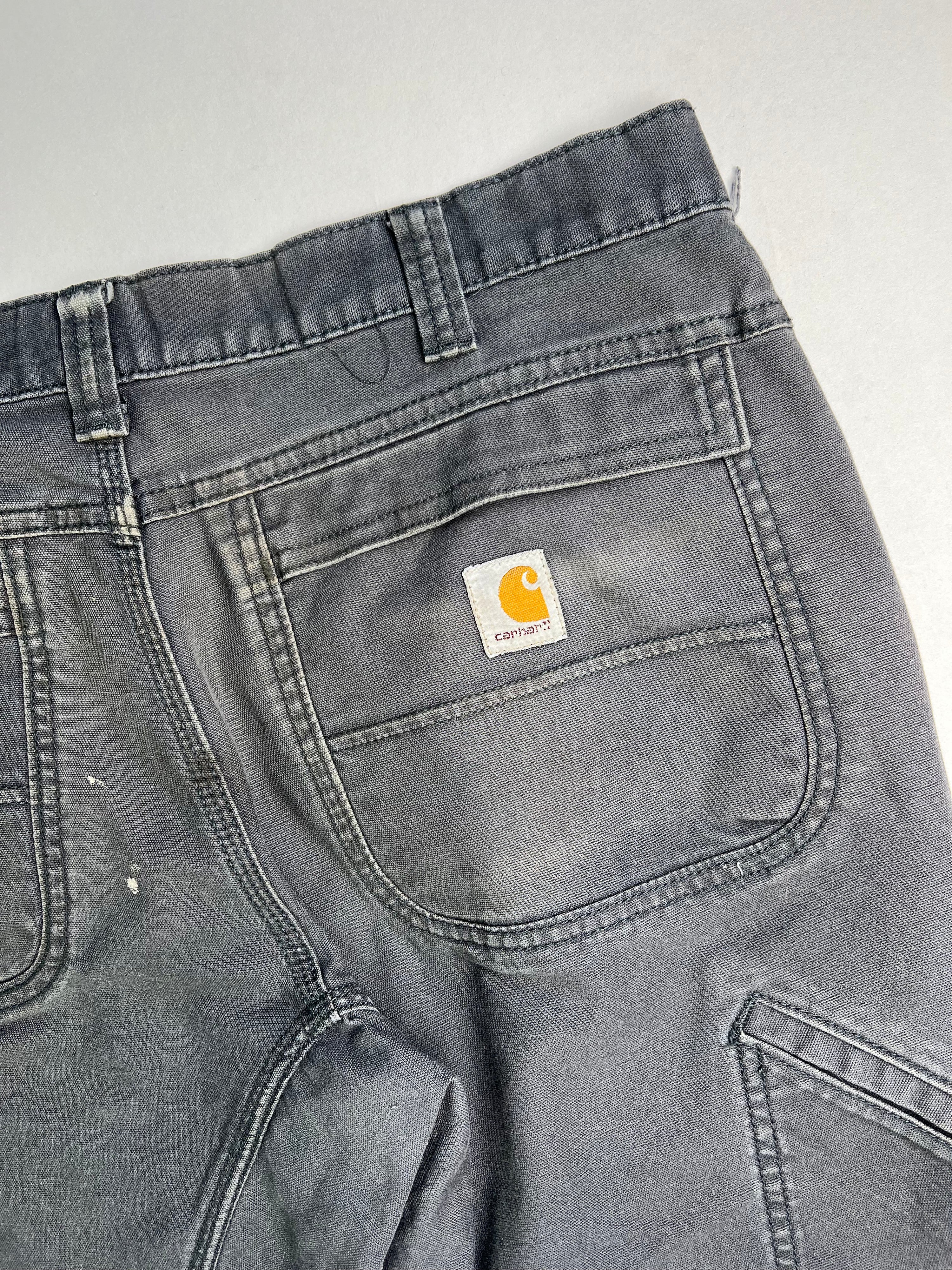 CARHARTT WORK SHORTS GRAY - W36