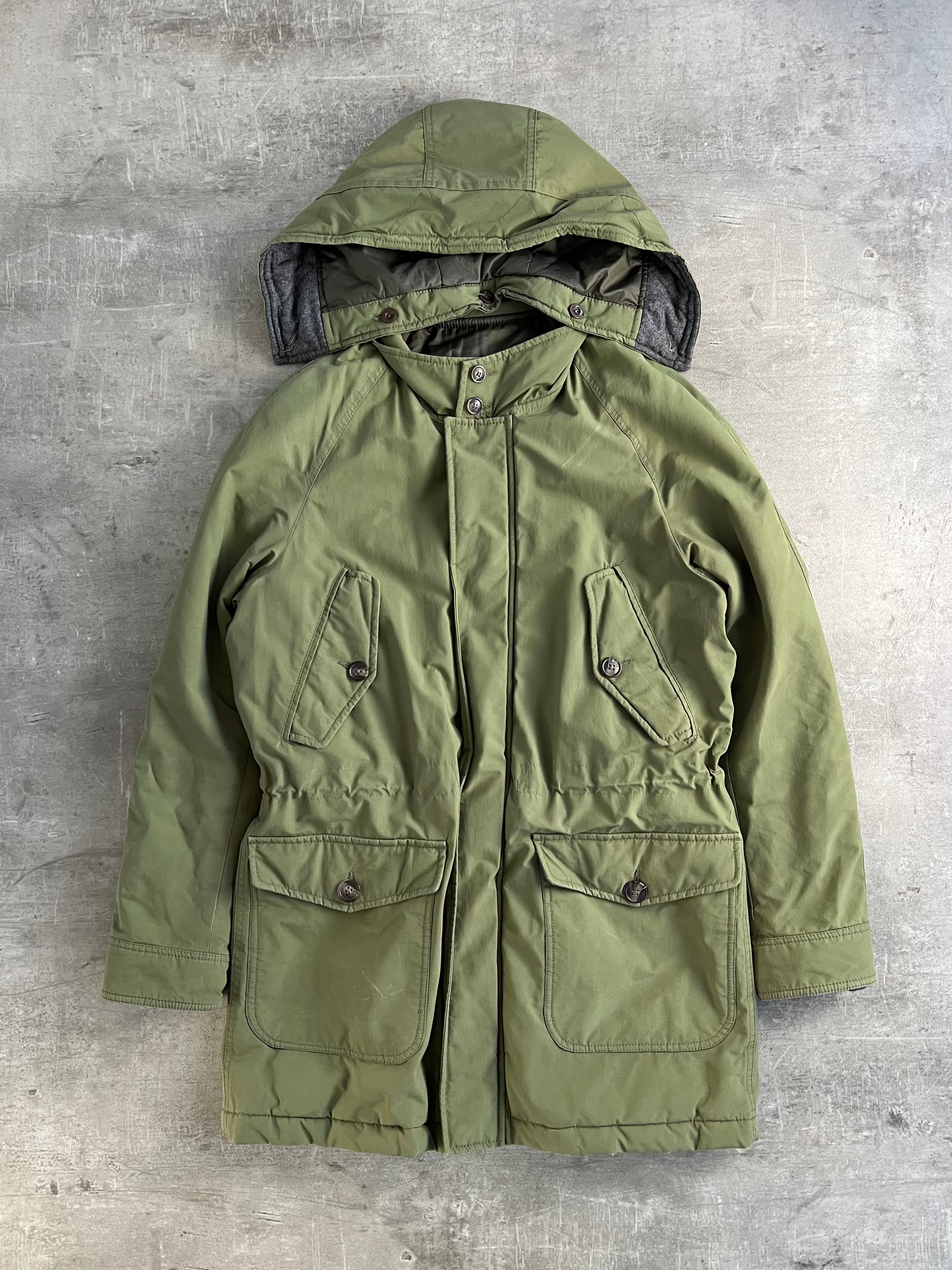 BARACUTA PARKA SHOOTING FIELD GREEN - S/M