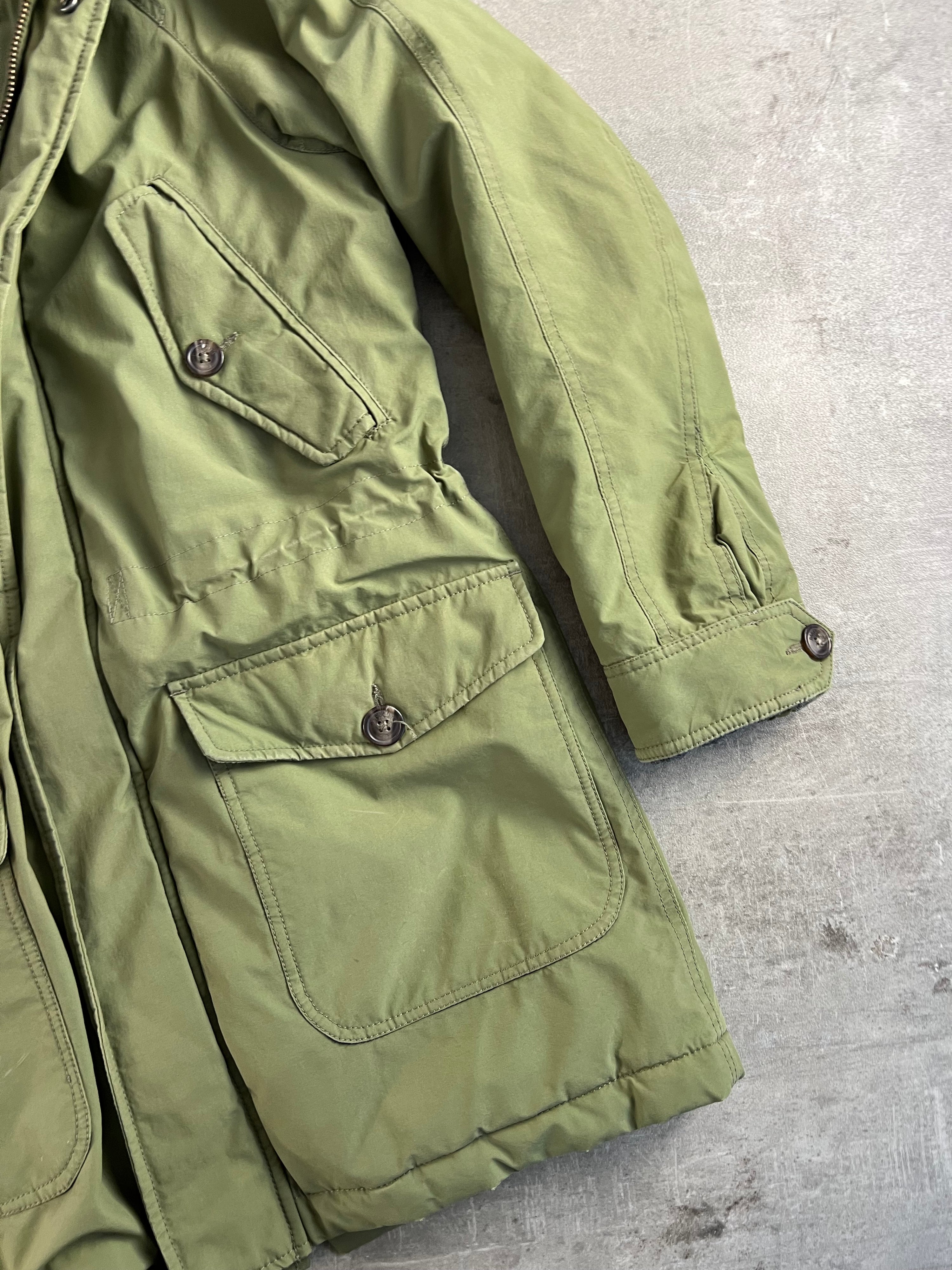 BARACUTA PARKA SHOOTING FIELD GREEN - S/M