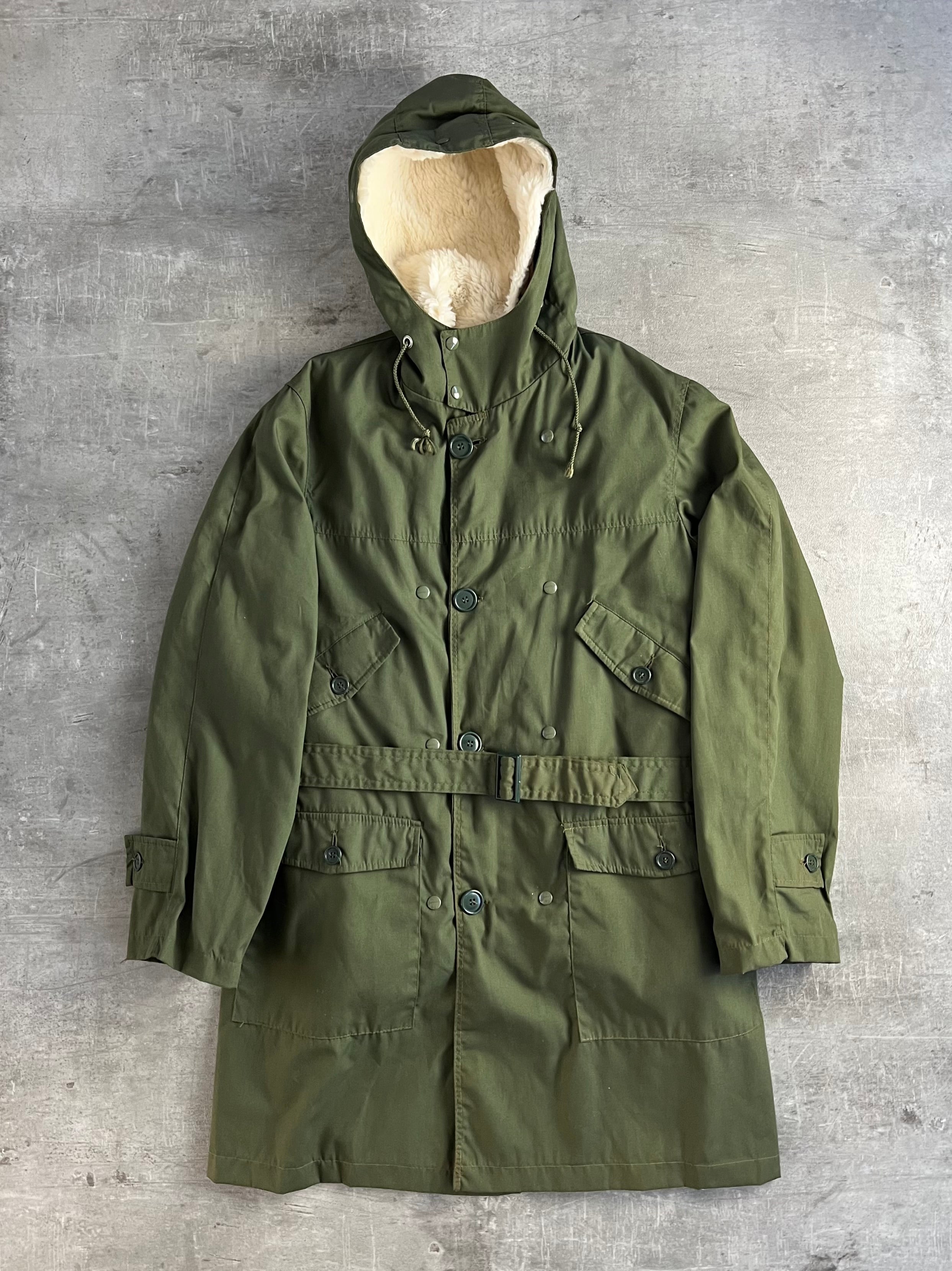 PARKA GREEN RIFLE 1970S M47 VINTAGE - S/M