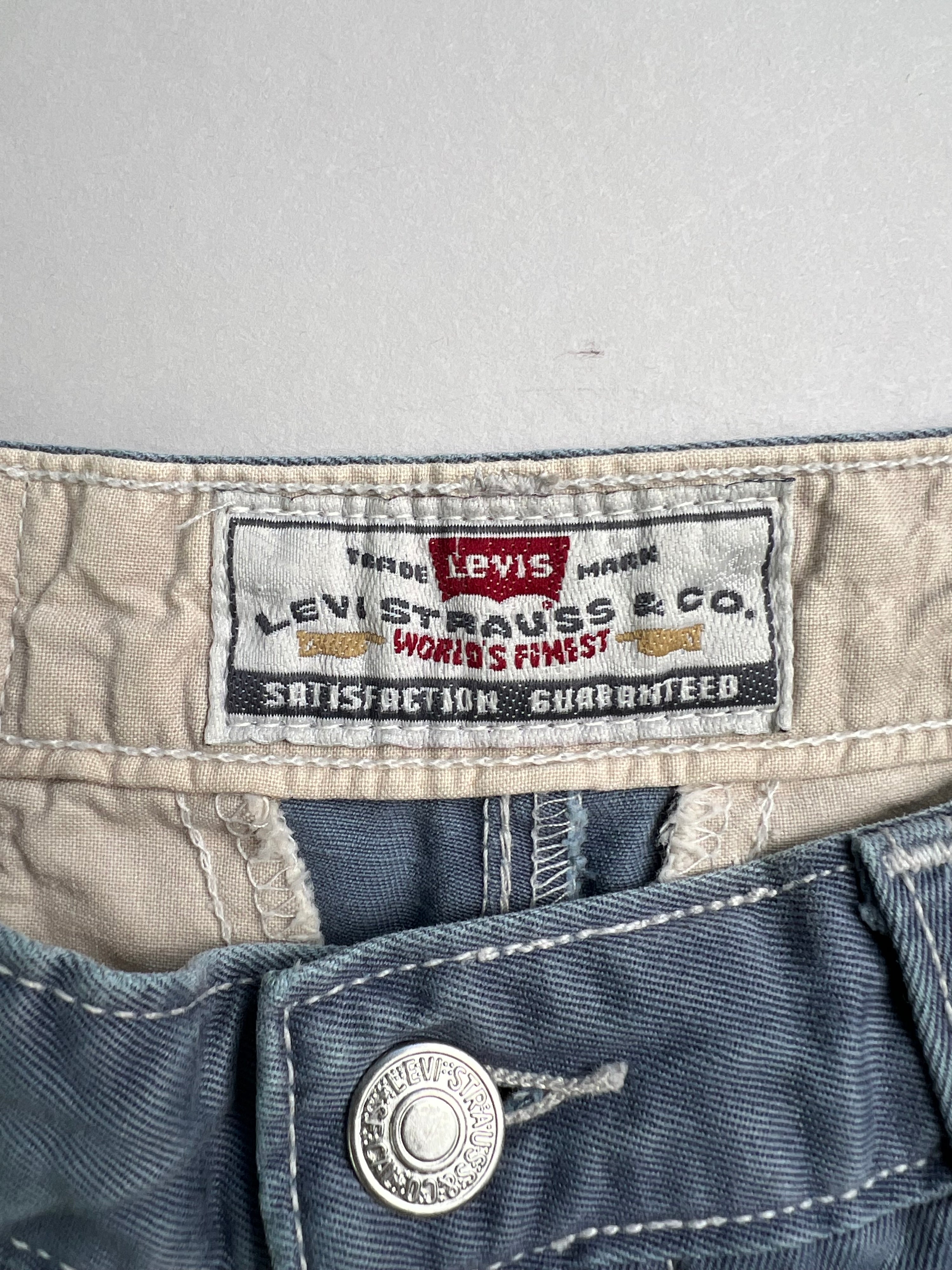 LEVIS CHINO SHORTS BLUE - W28