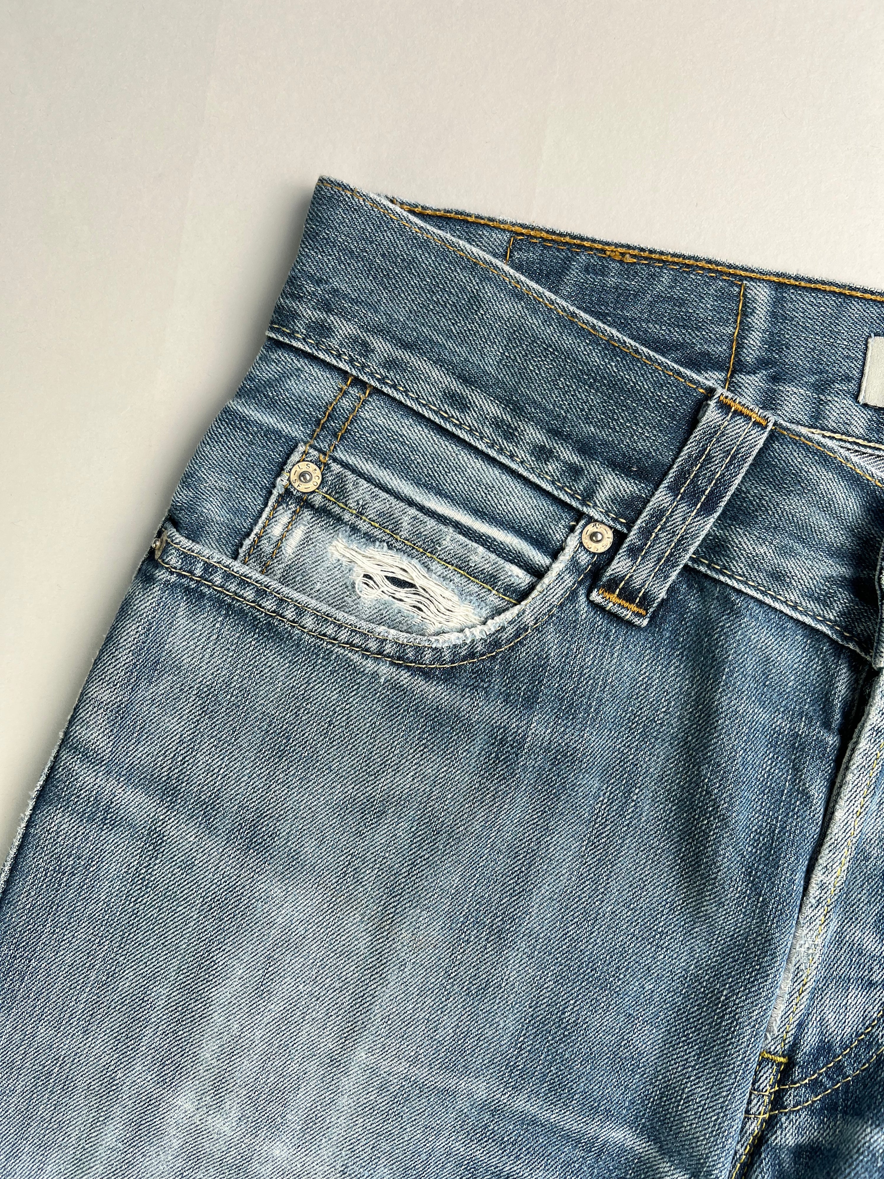LEVIS 512 JEANS SHORTS LIGHT WASH - W32