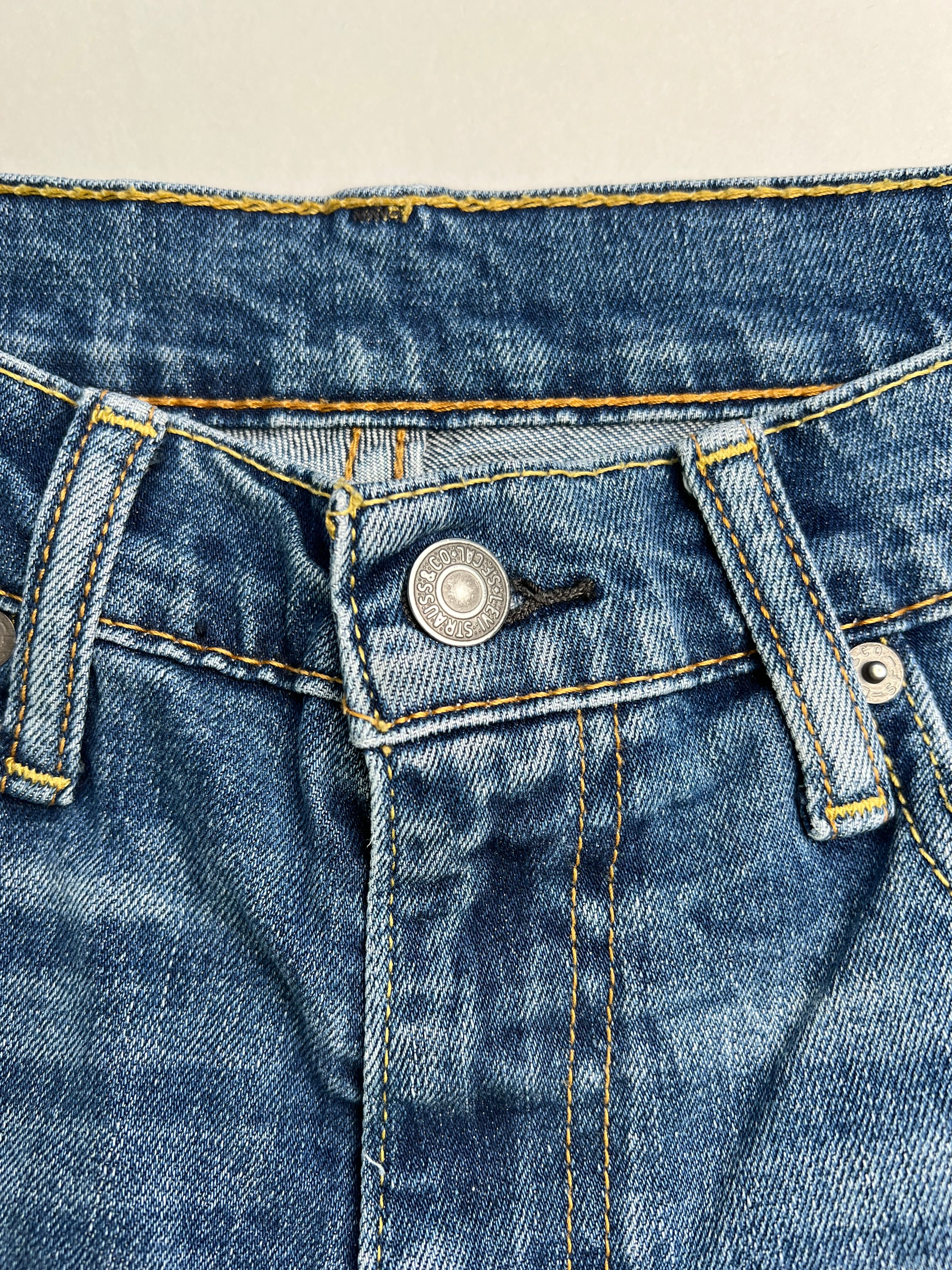LEVIS 511 JEANS SHORTS LIGHT WASH - W31