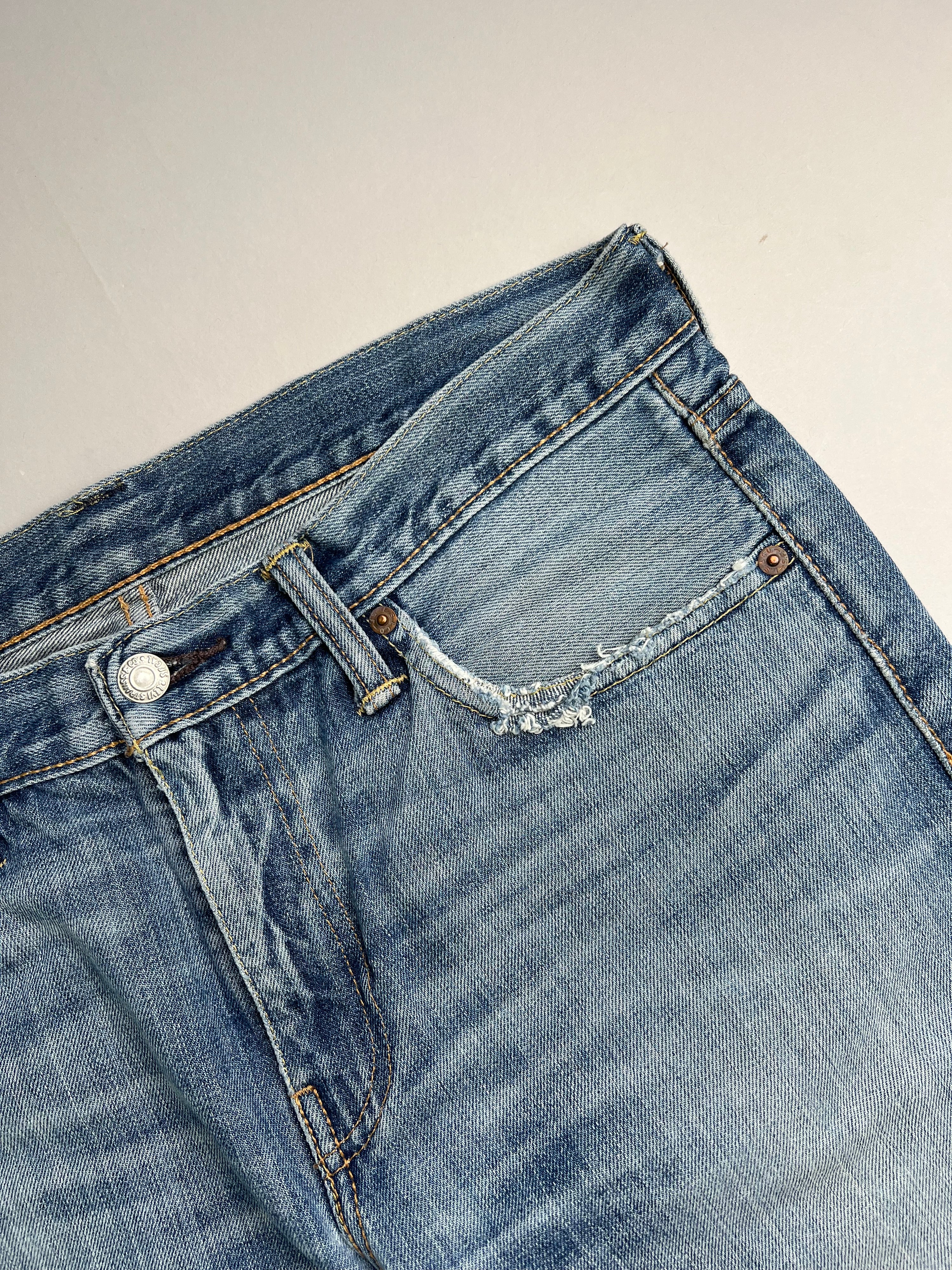 LEVIS 511 JEANS SHORTS LIGHT WASH - W32