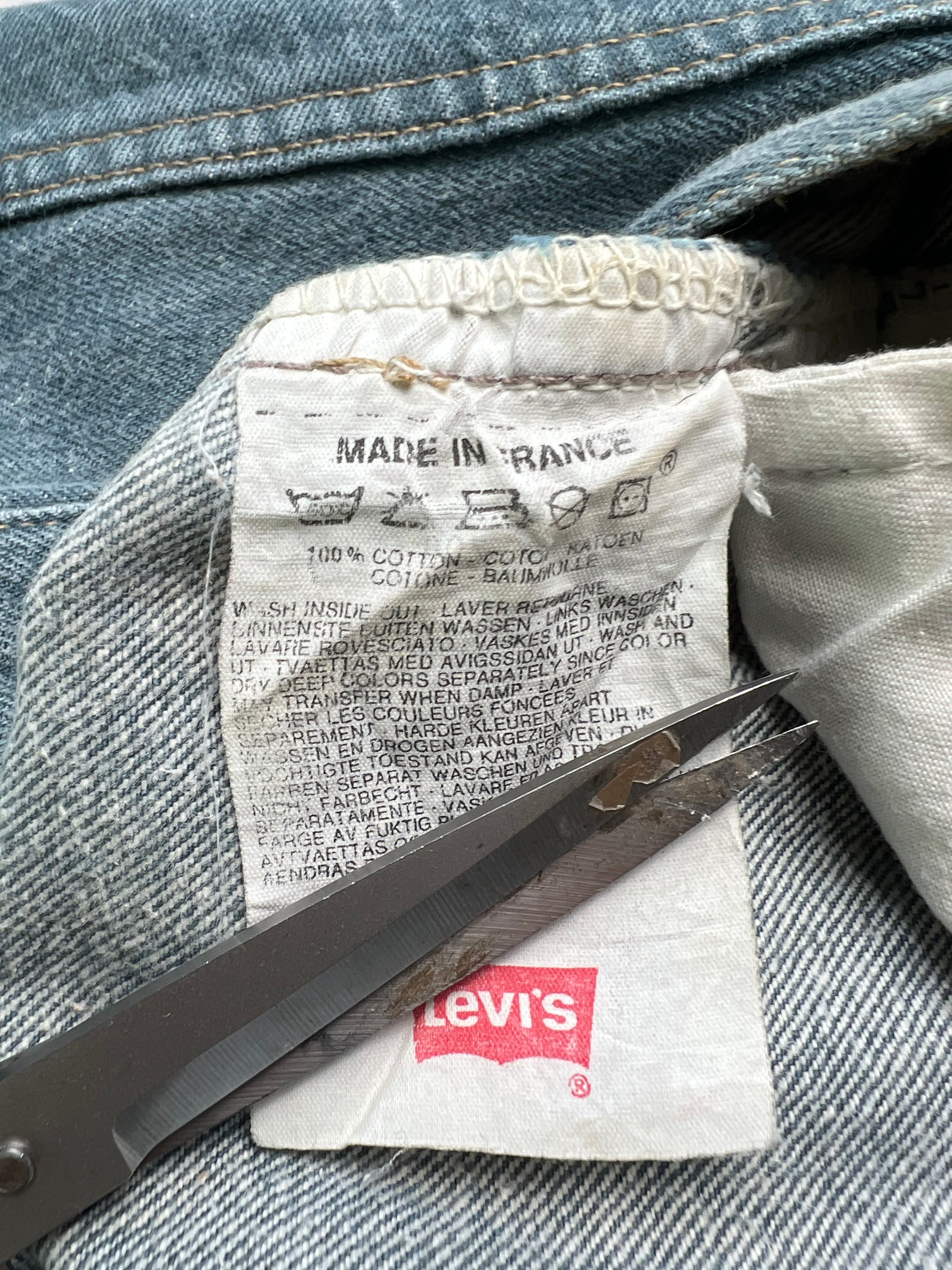 LEVIS 511 JEANS SHORTS LIGHT BLUE - W29