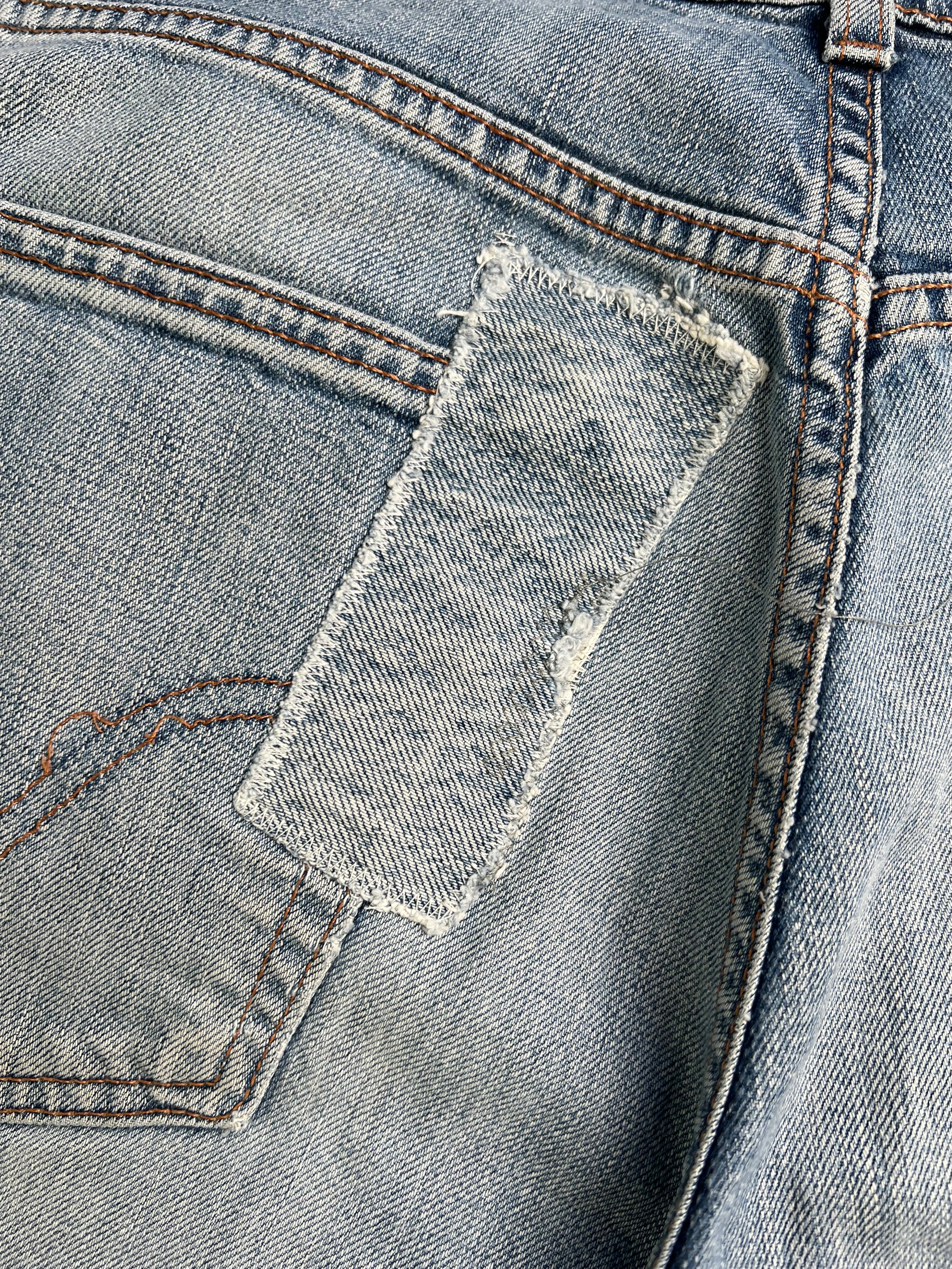 LEVIS 525 JEANS SHORTS LIGHT BLUE - W33