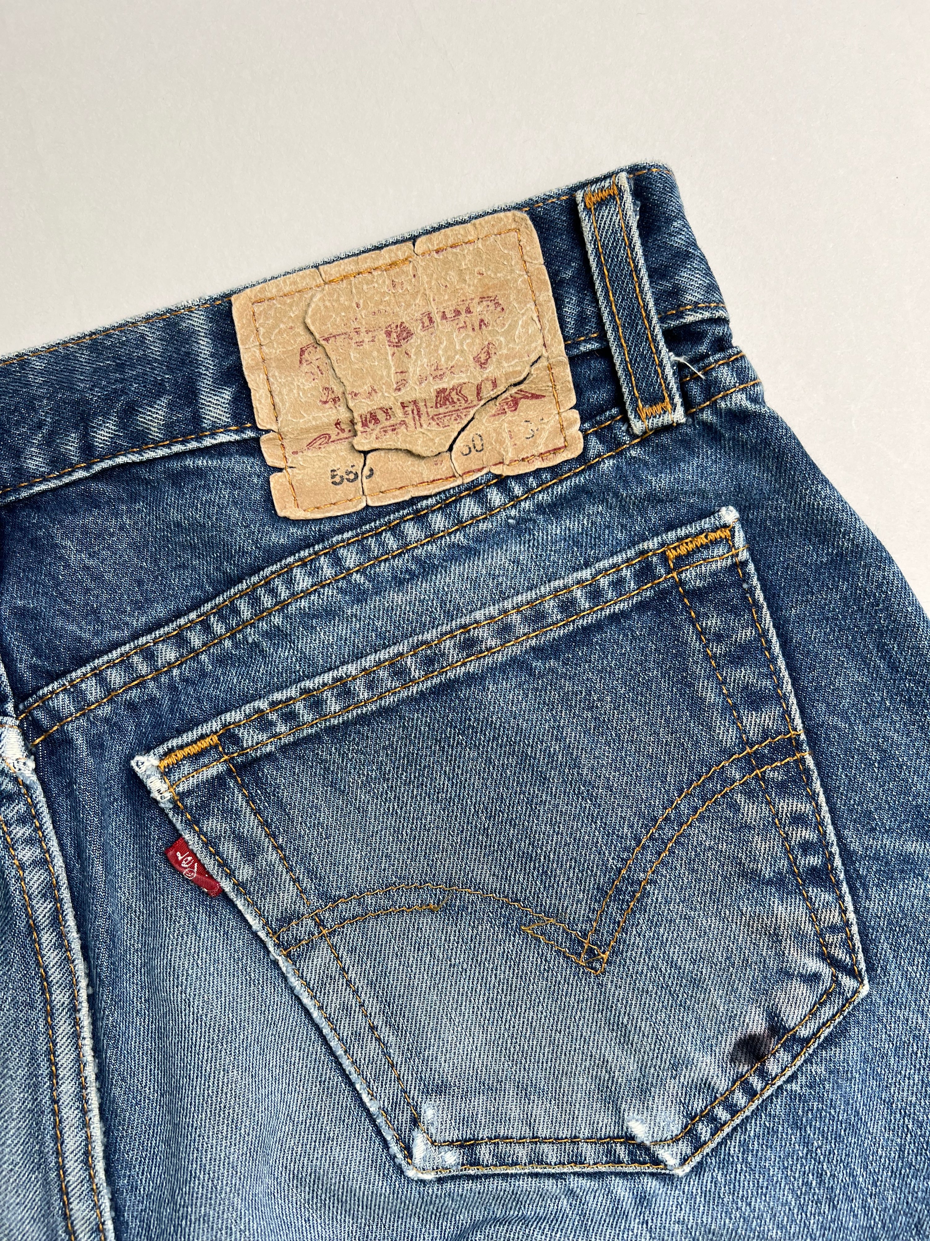 LEVIS 550 JEANS SHORTS LIGHT BLUE - W30