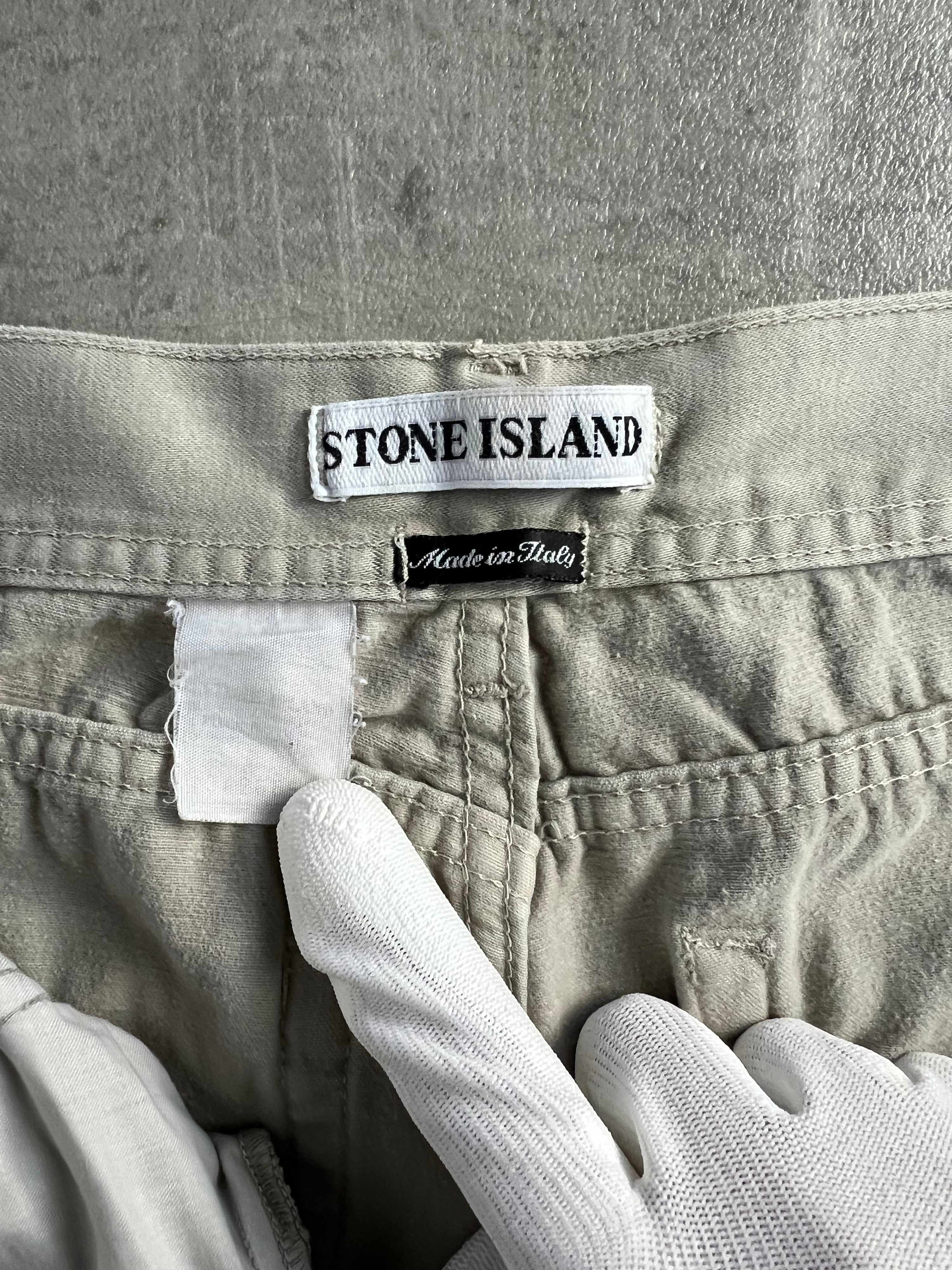 STONE ISLAND MARINA VINTAGE PANTS GREY - W29/230