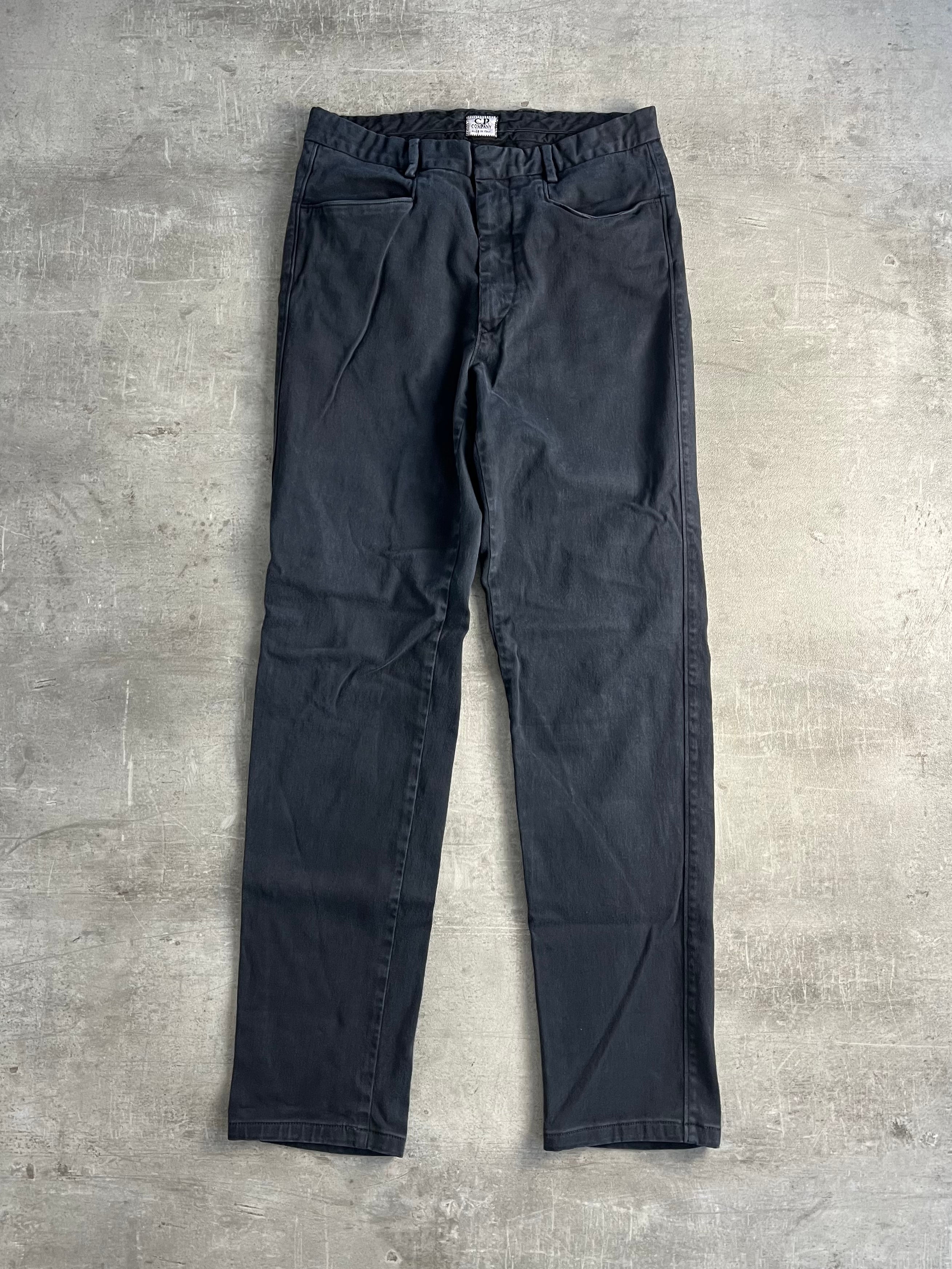 CP COMPANY VINTAGE CHINO TROUSERS BLUE - 46