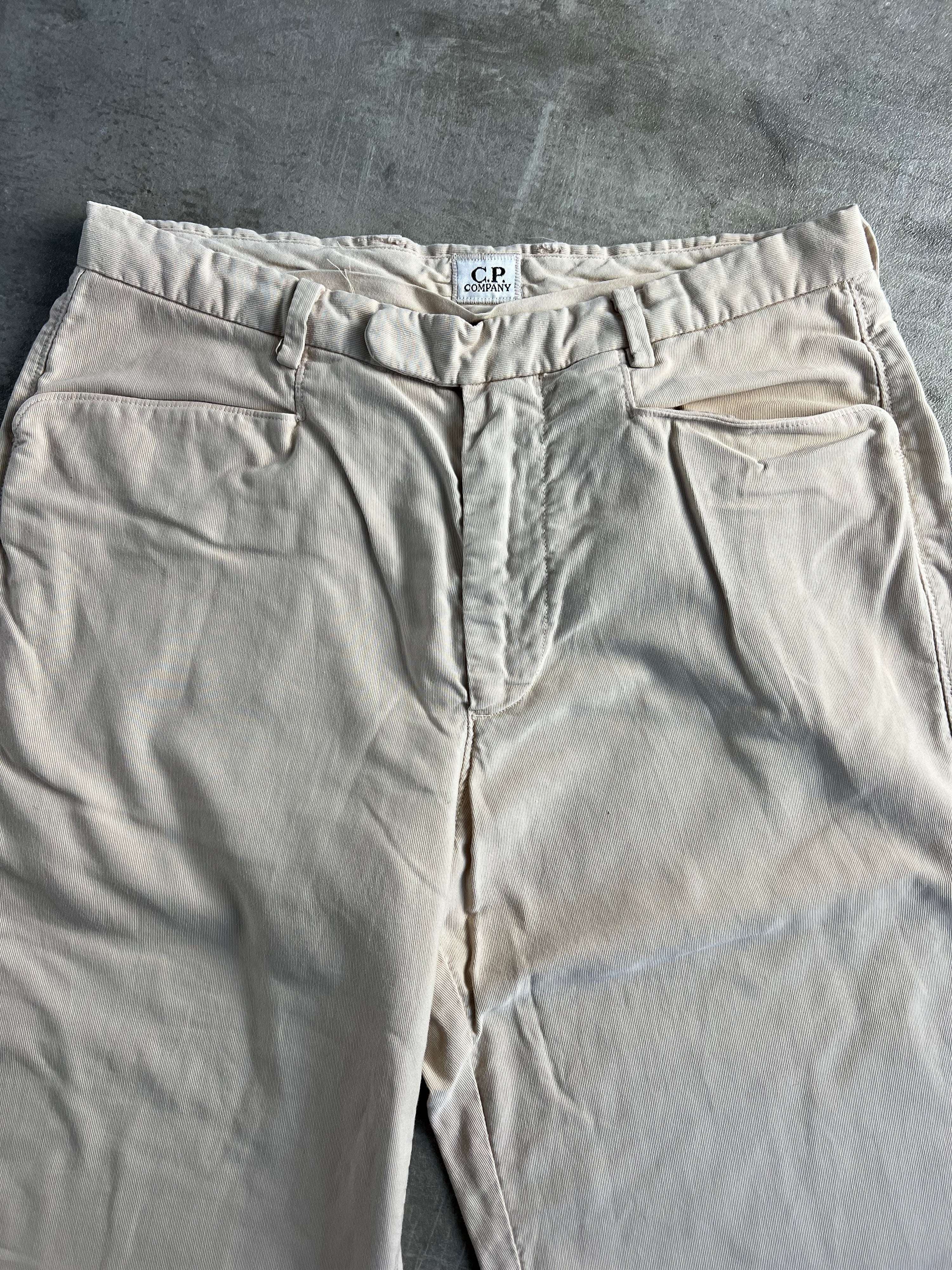 CP COMPANY CHINO PANTS BEIGE VINTAGE - 46