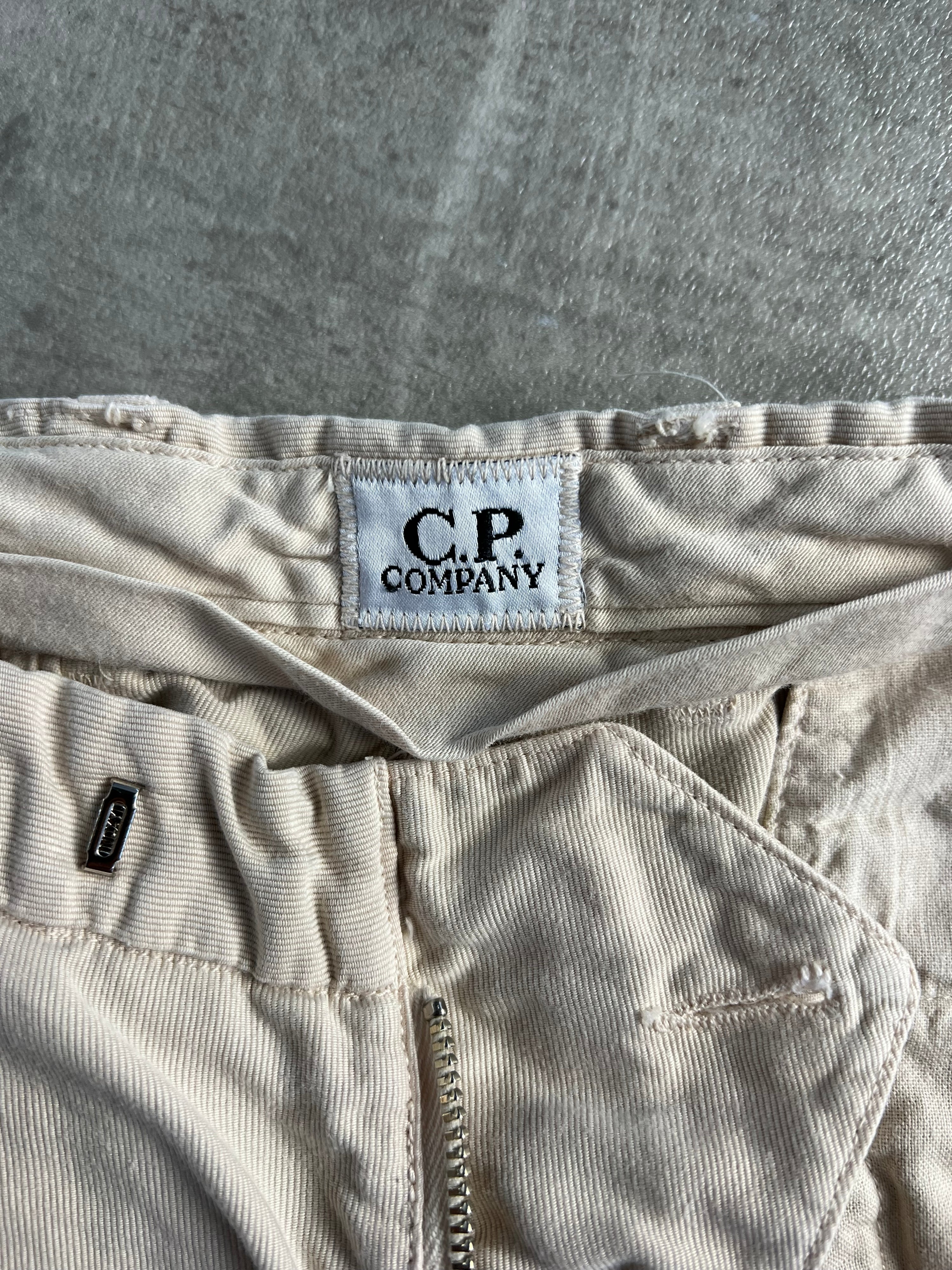 CP COMPANY CHINO PANTS BEIGE VINTAGE - 46