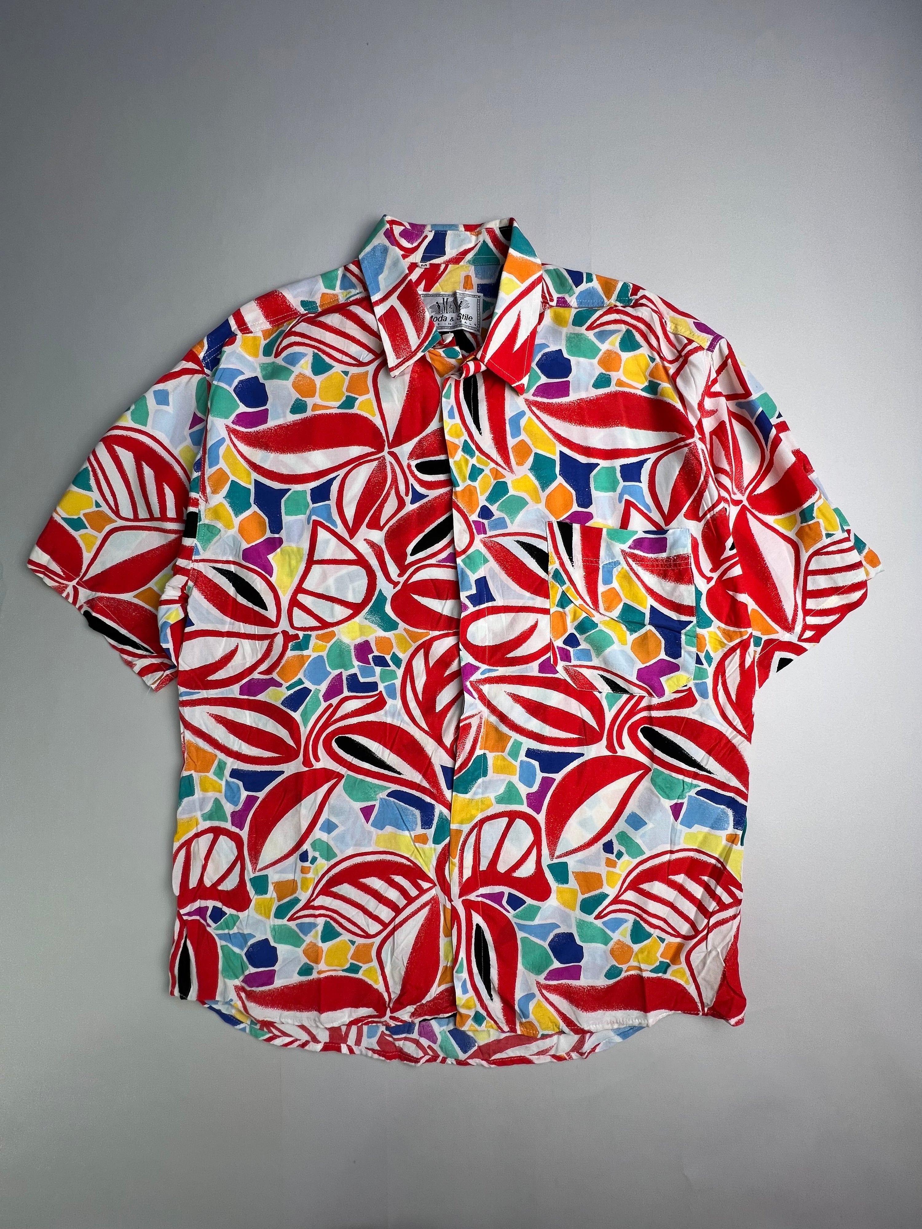 VINTAGE HAWAIIAN SHIRT MULTICOLOR - M
