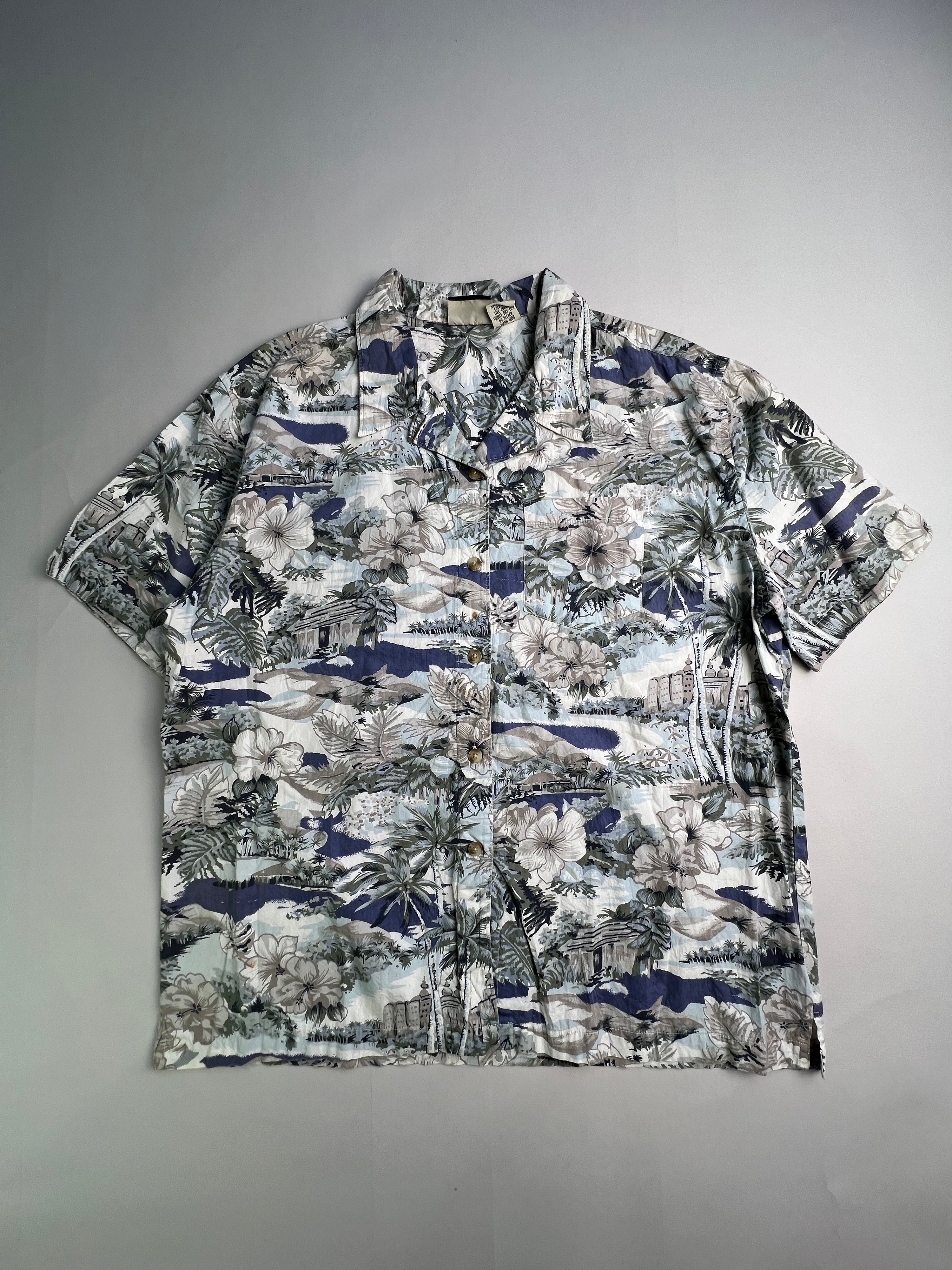 VINTAGE HAWAIIAN SHIRT MULTICOLOR - XL