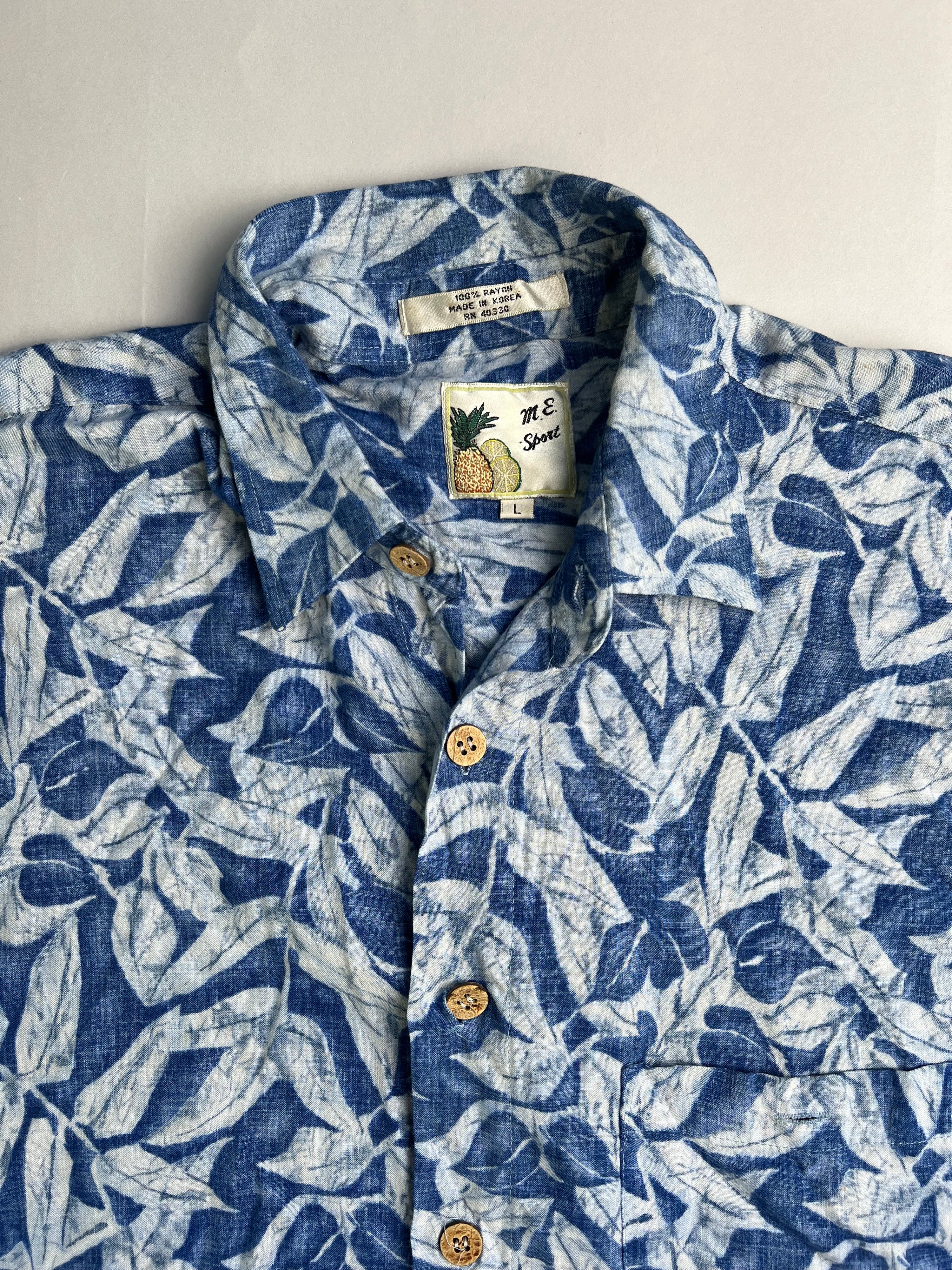 VINTAGE HAWAIIAN SHIRT MULTICOLOR - L