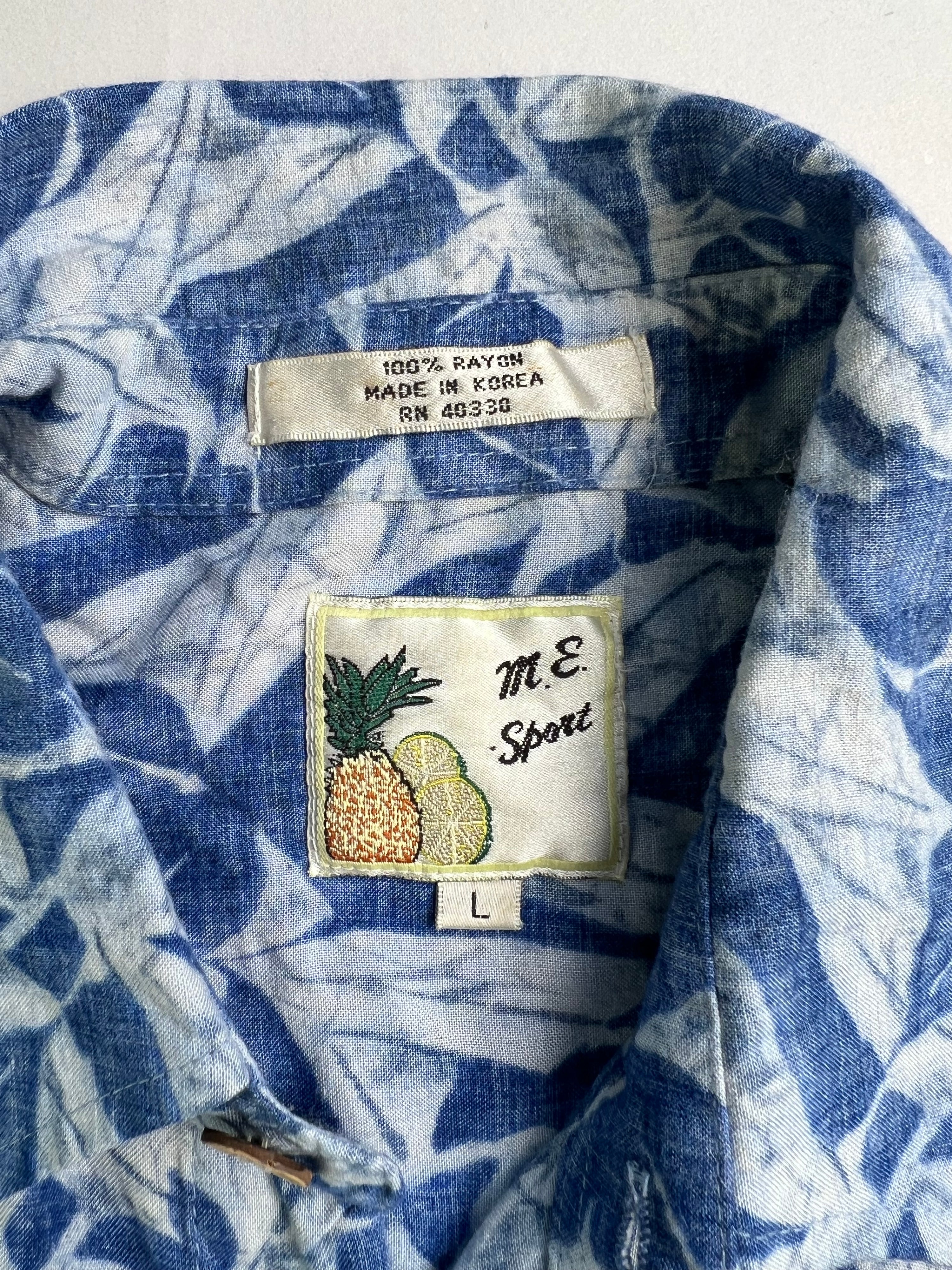 VINTAGE HAWAIIAN SHIRT MULTICOLOR - L