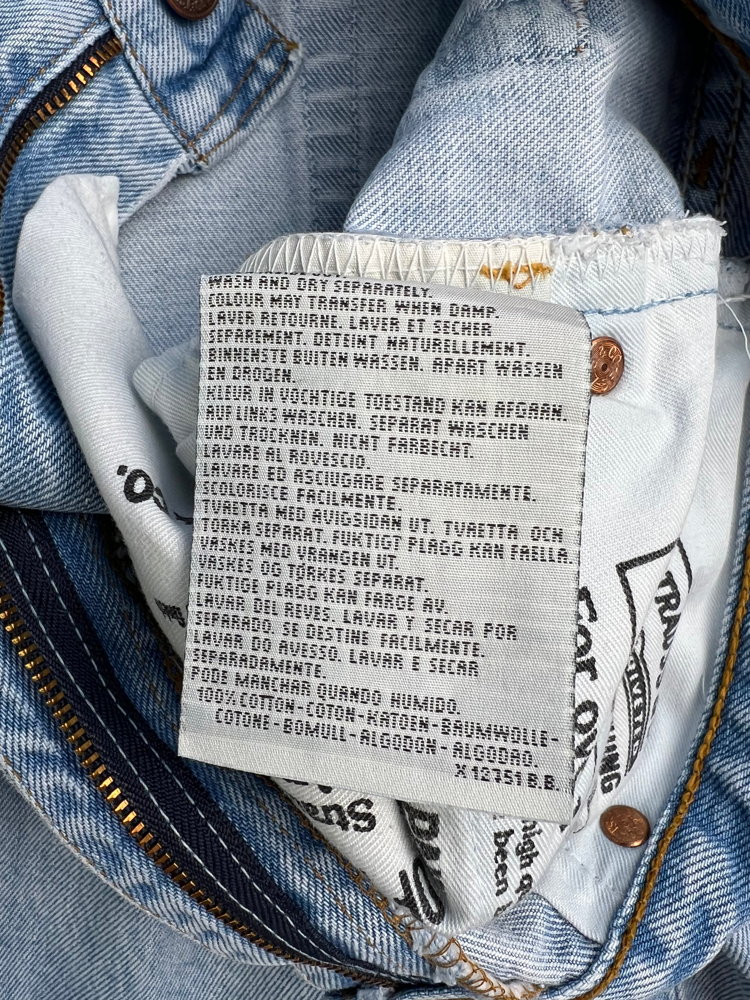 LEVIS 505 JEANS SHORTS LIGHT WASH - W31