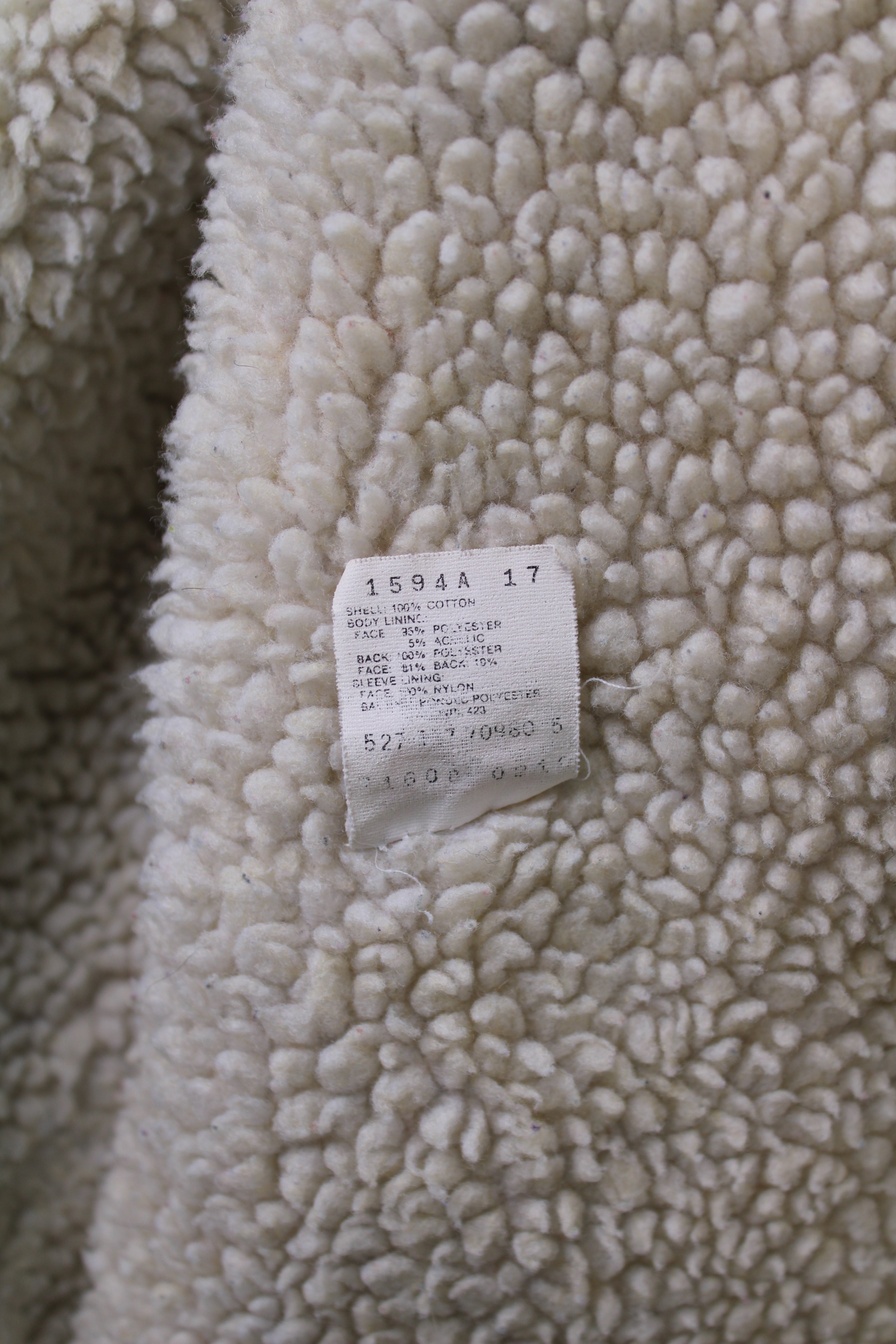 LEVIS VINTAGE SHERPA LINED DENIM JACKET 1980S VTG MADE IN USA - L