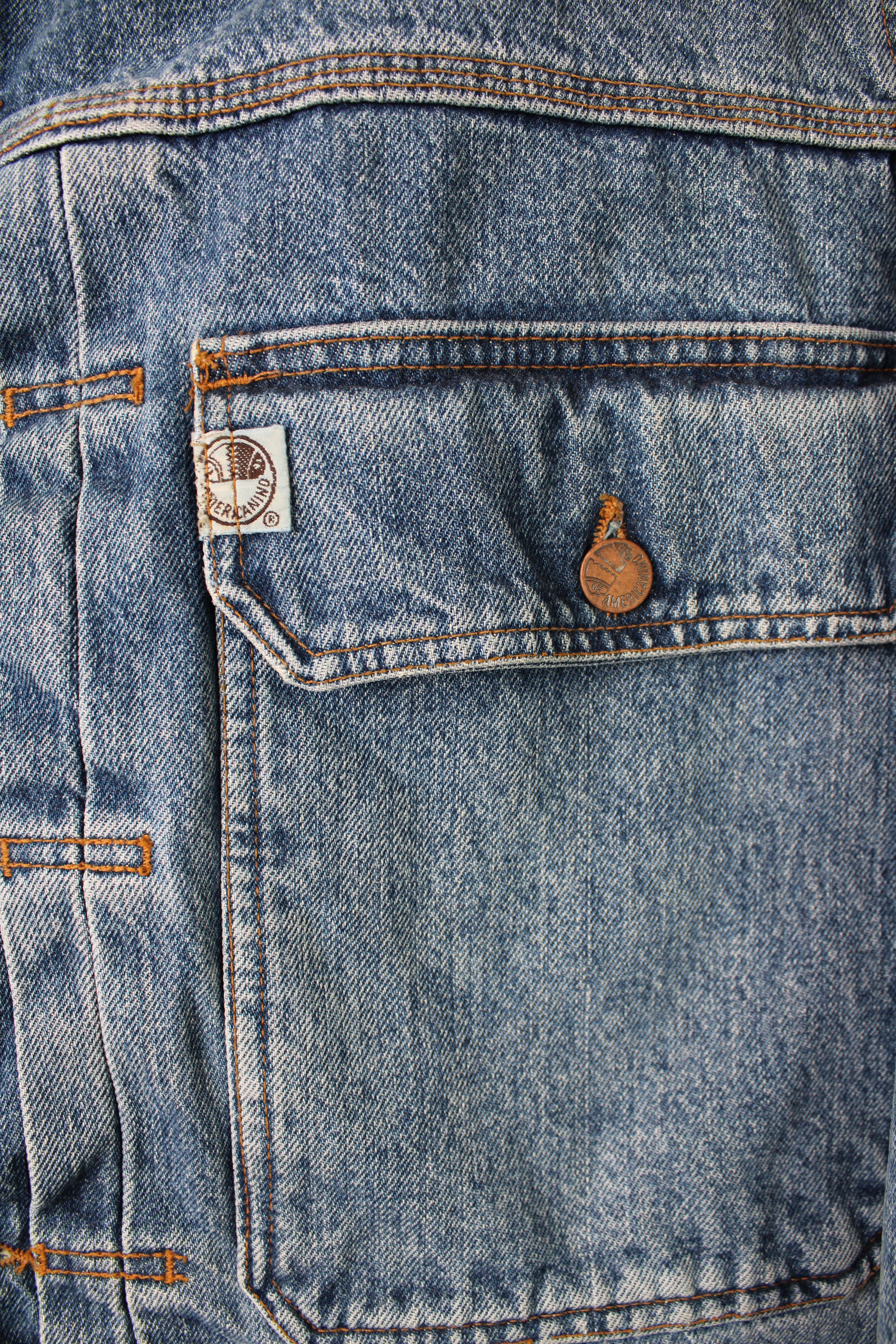 AMERICANINO DENIM JACKET WITH LINER - XL