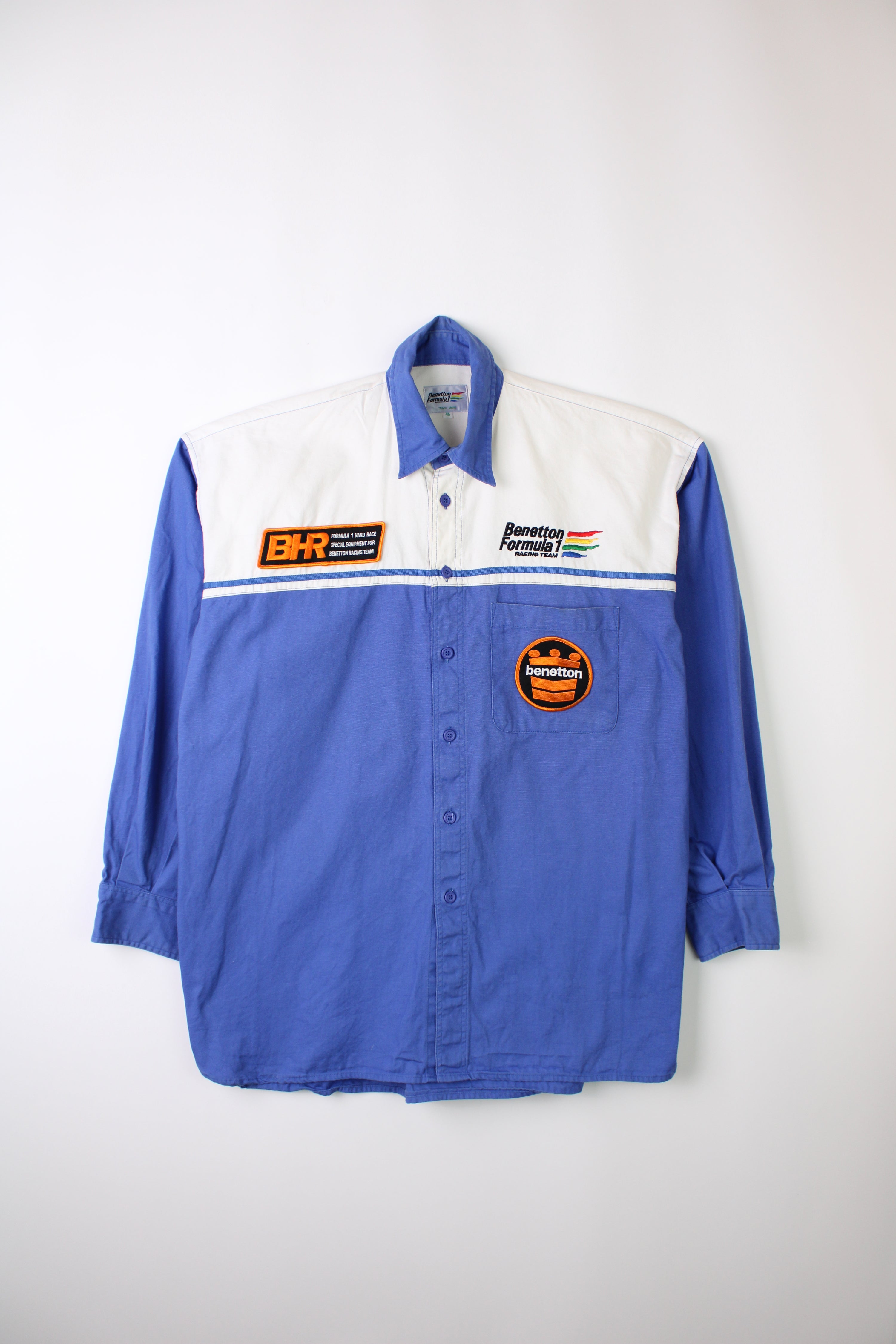 BENETTON FORMULA 1 RACING TEAM SHIRT - L/XL