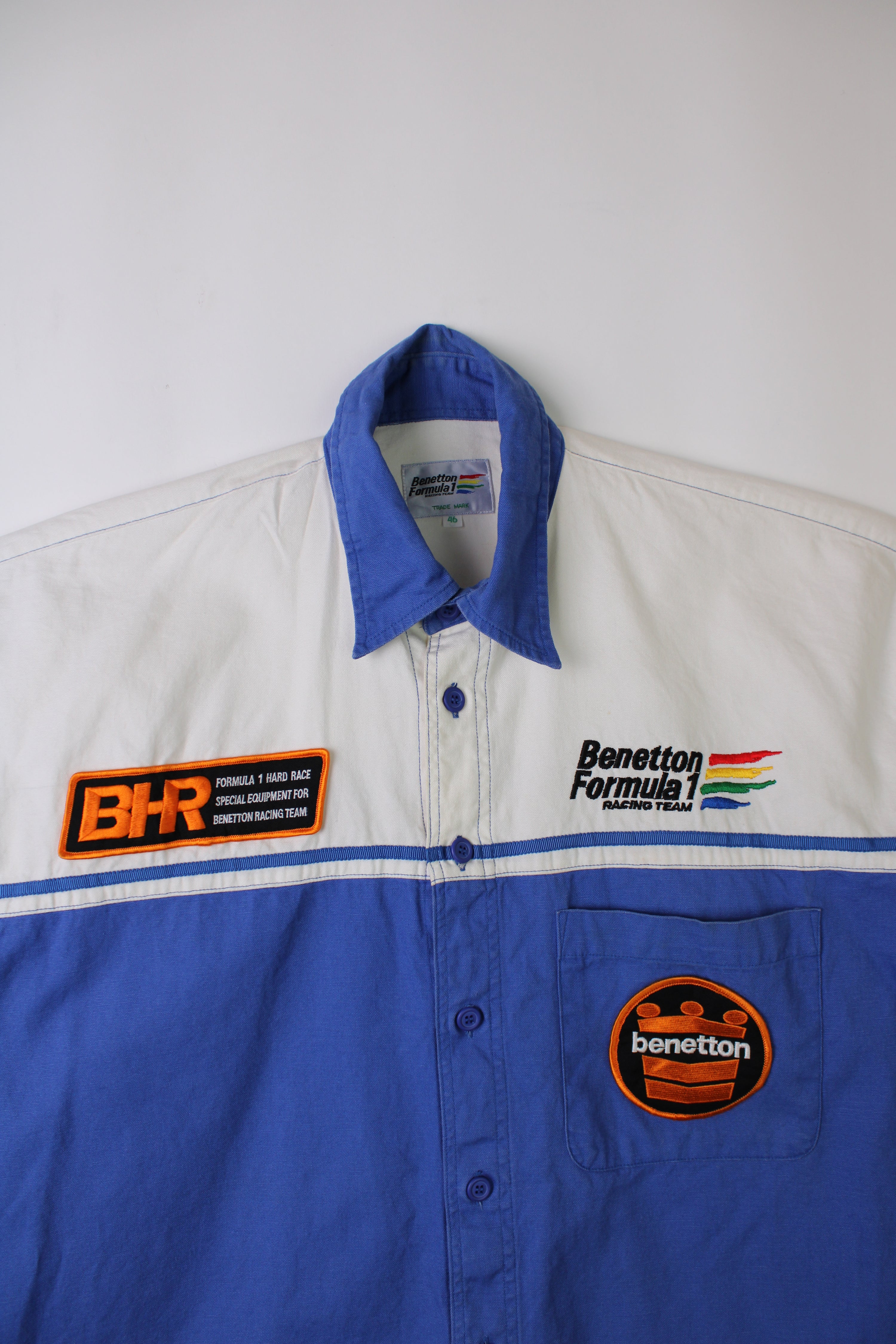 BENETTON FORMULA 1 RACING TEAM SHIRT - L/XL