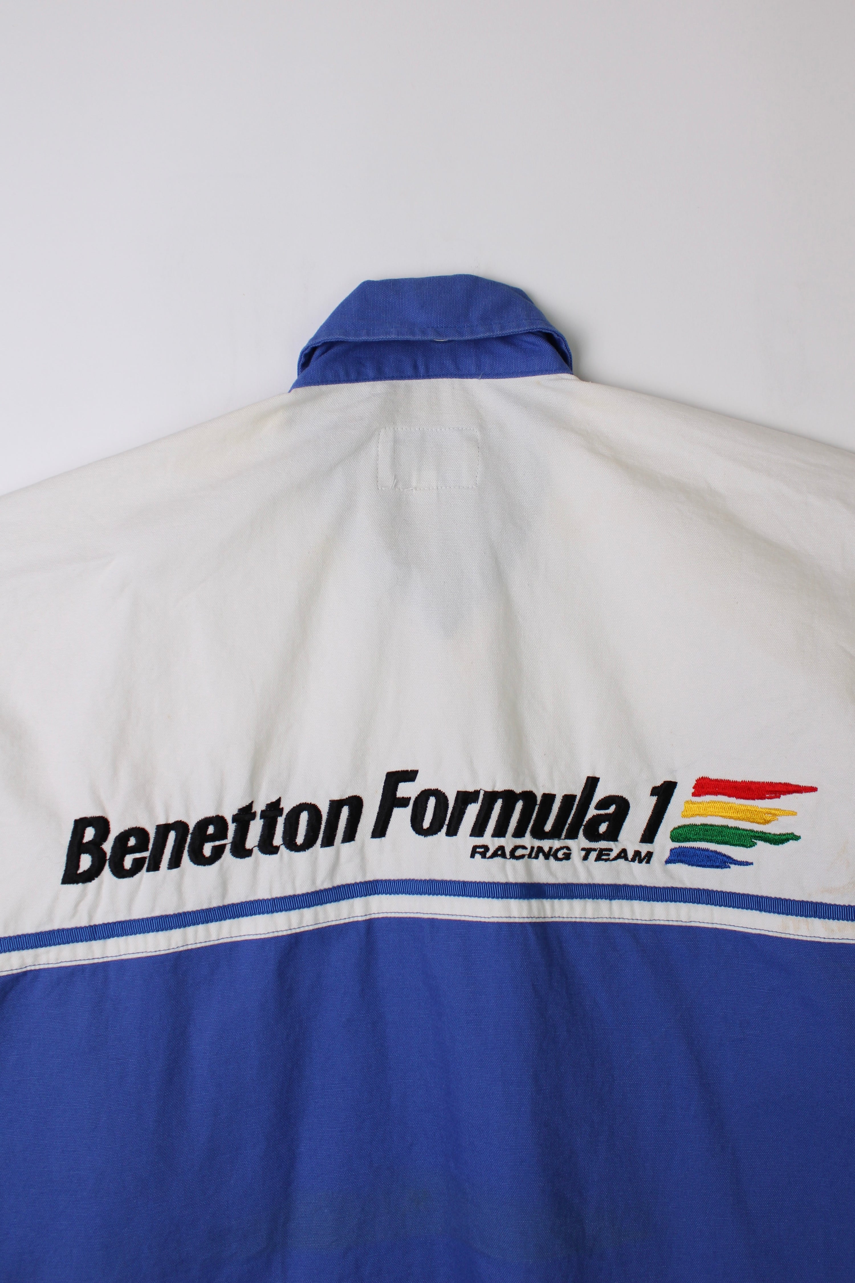 BENETTON FORMULA 1 RACING TEAM SHIRT - L/XL