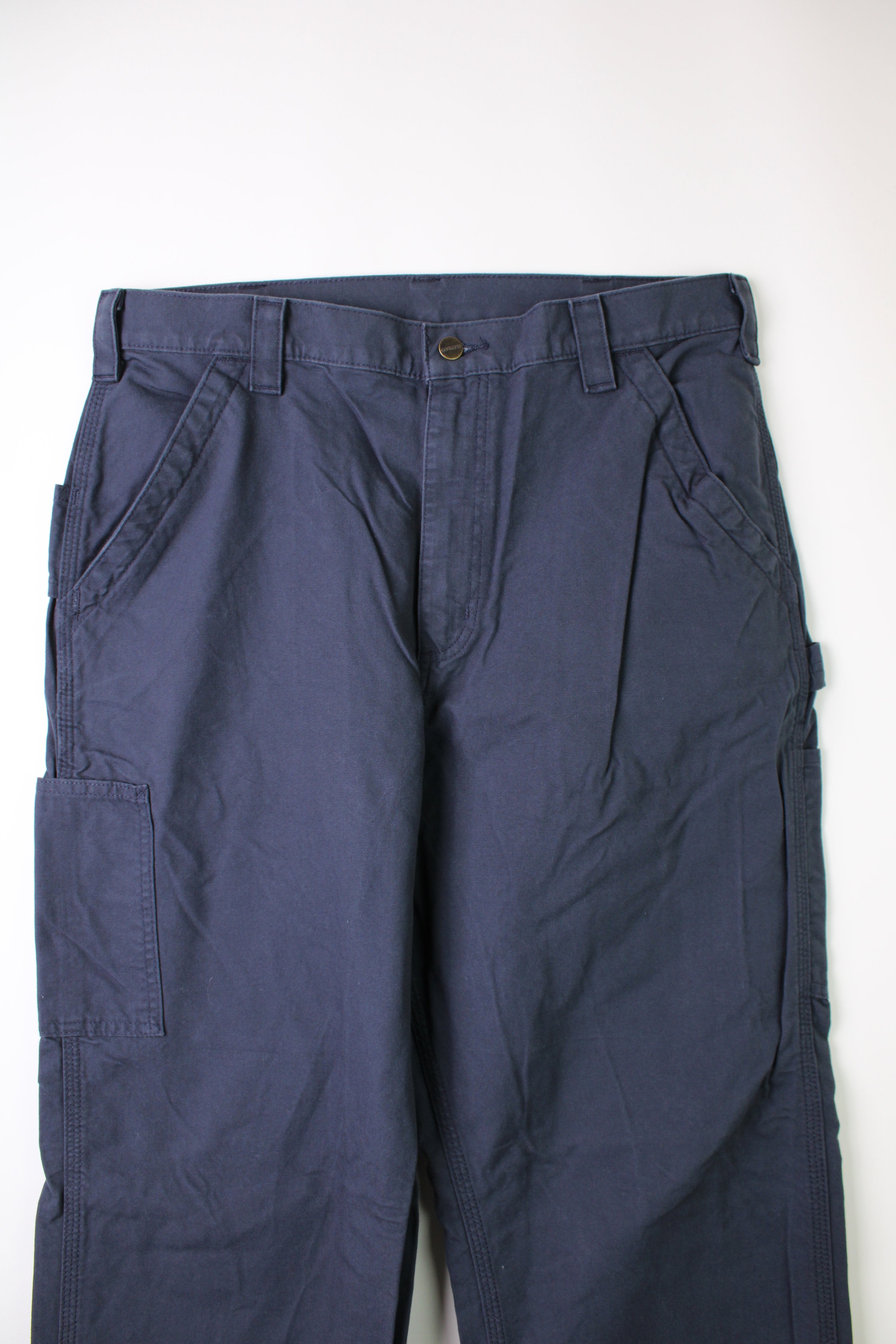 CARHARTT SINGLE KNEE PANTS BLUE - 36X34