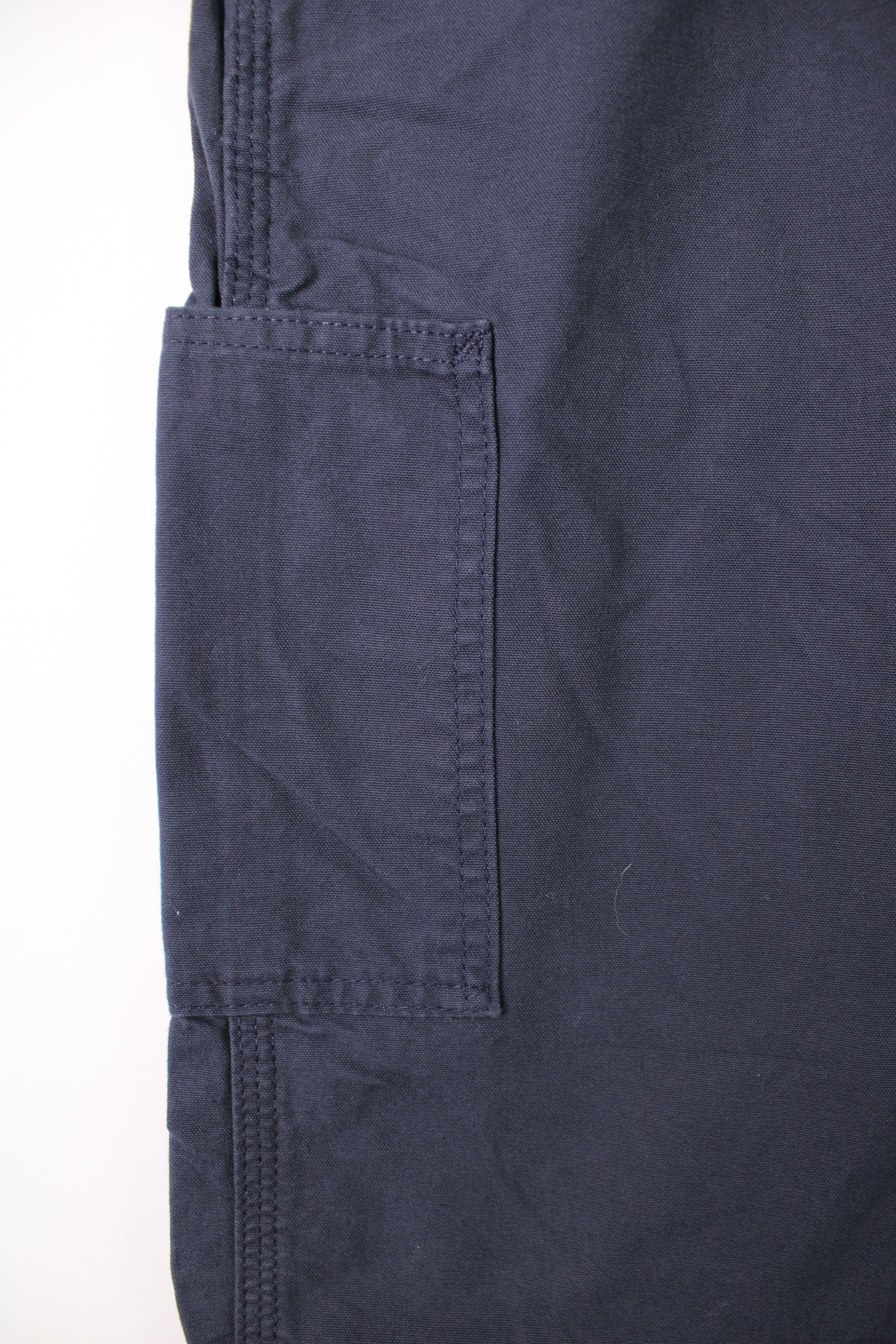 CARHARTT SINGLE KNEE PANTS BLUE - 36X34