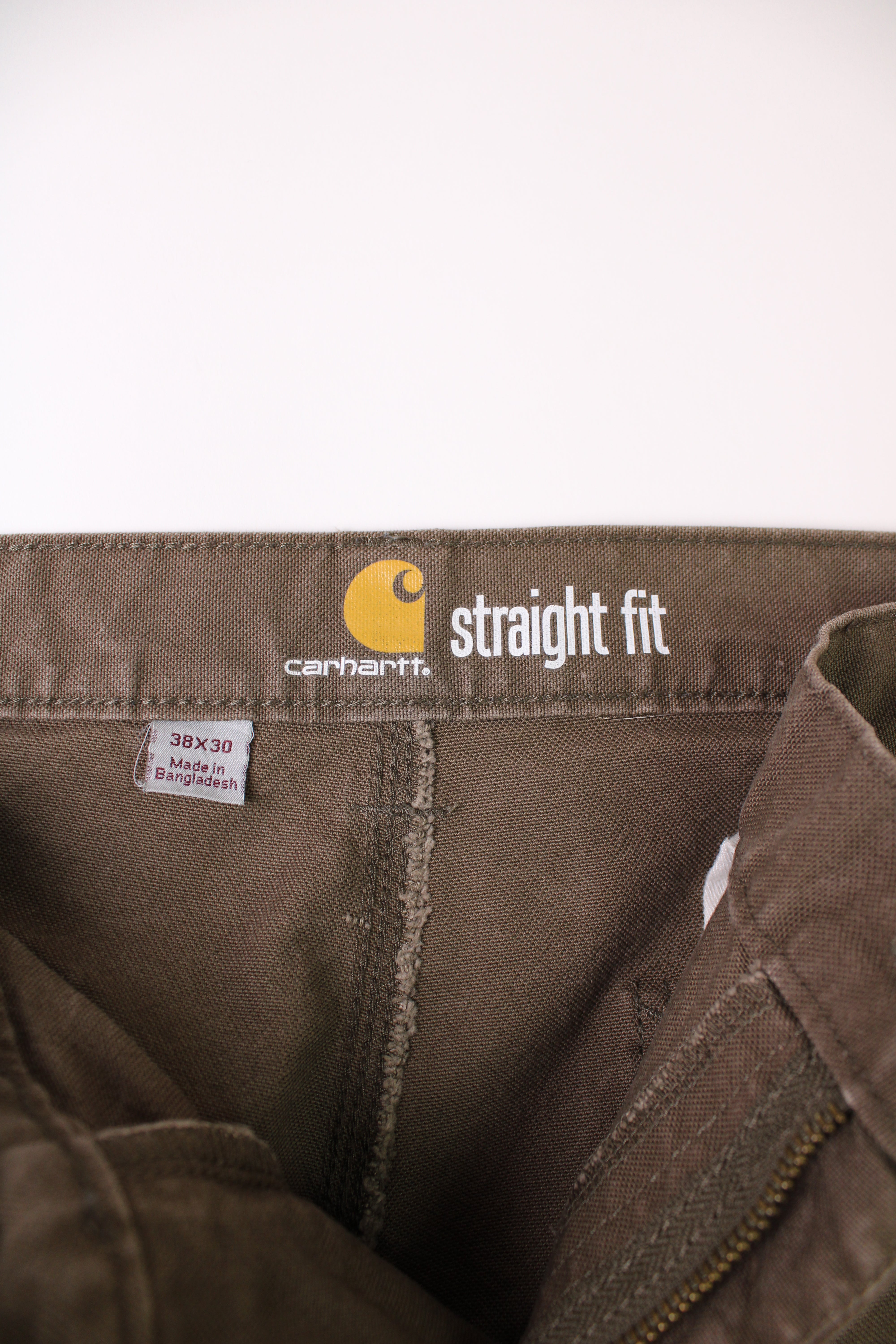 CARHARTT DOUBLE KNEE PANTS GREEN - 38X30 – HOLYGARMS