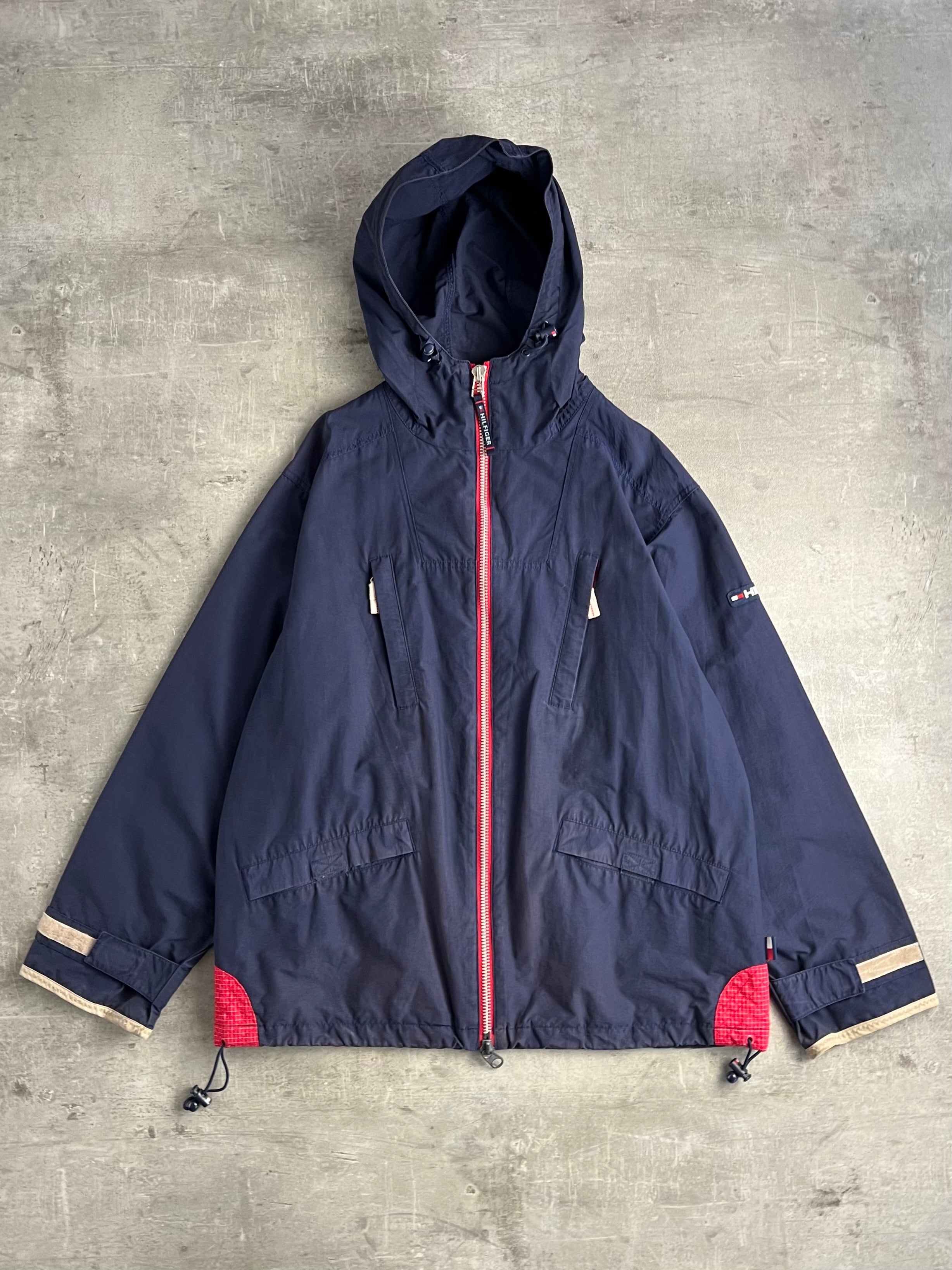 TOMMY HILFIGER PARKA BLUE - MEDIUM